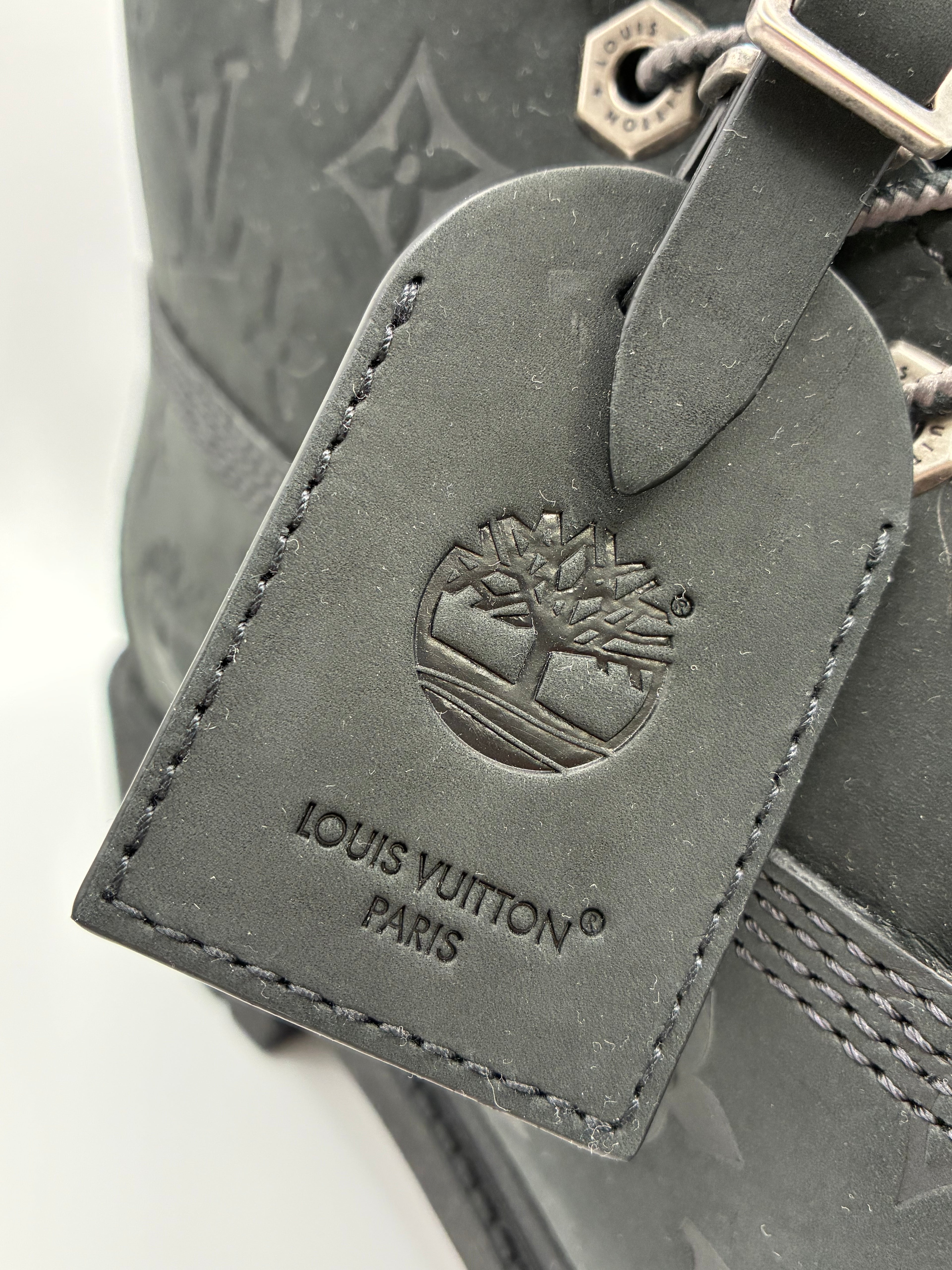 Louis Vuitton x Timberland 6-Inch Ankle Boot Embossed Monogram - Black