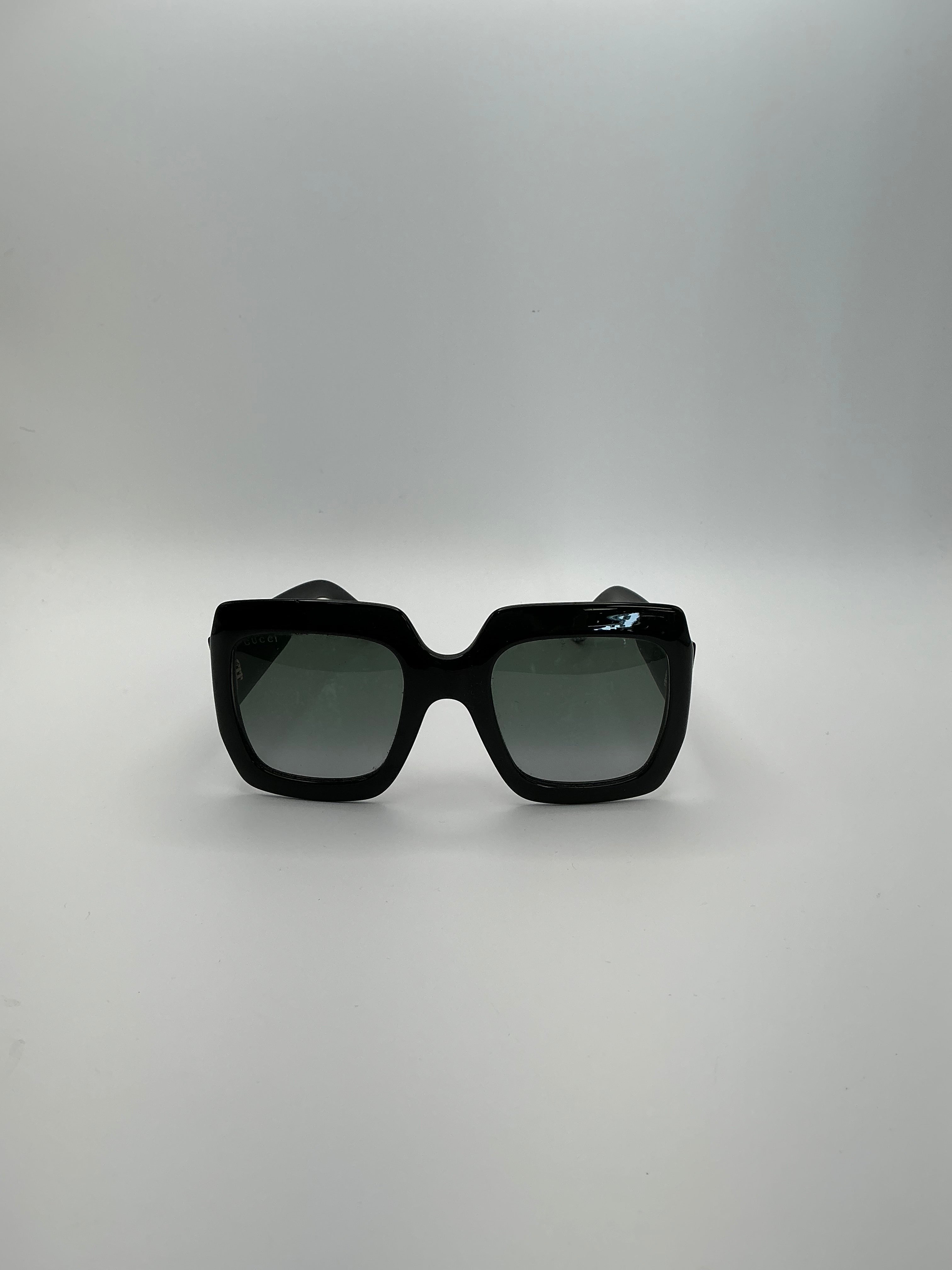Gucci GG0053SN GG Interlocking Logo Square Sunglasses