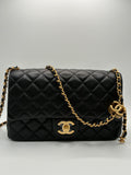 Chanel Black Small Flap Bag Lambskin- 2025 Never used