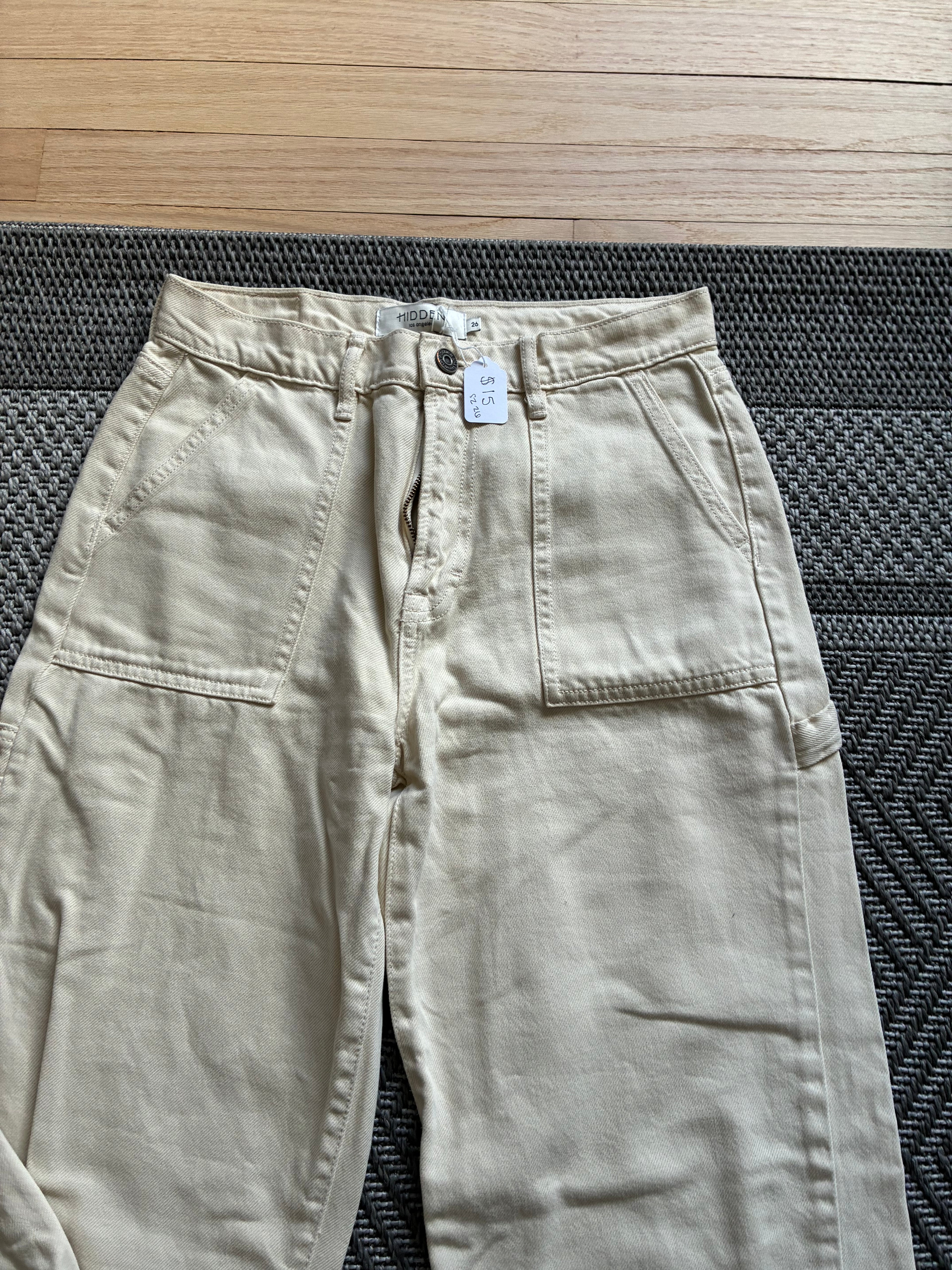 Hidden cargo pants