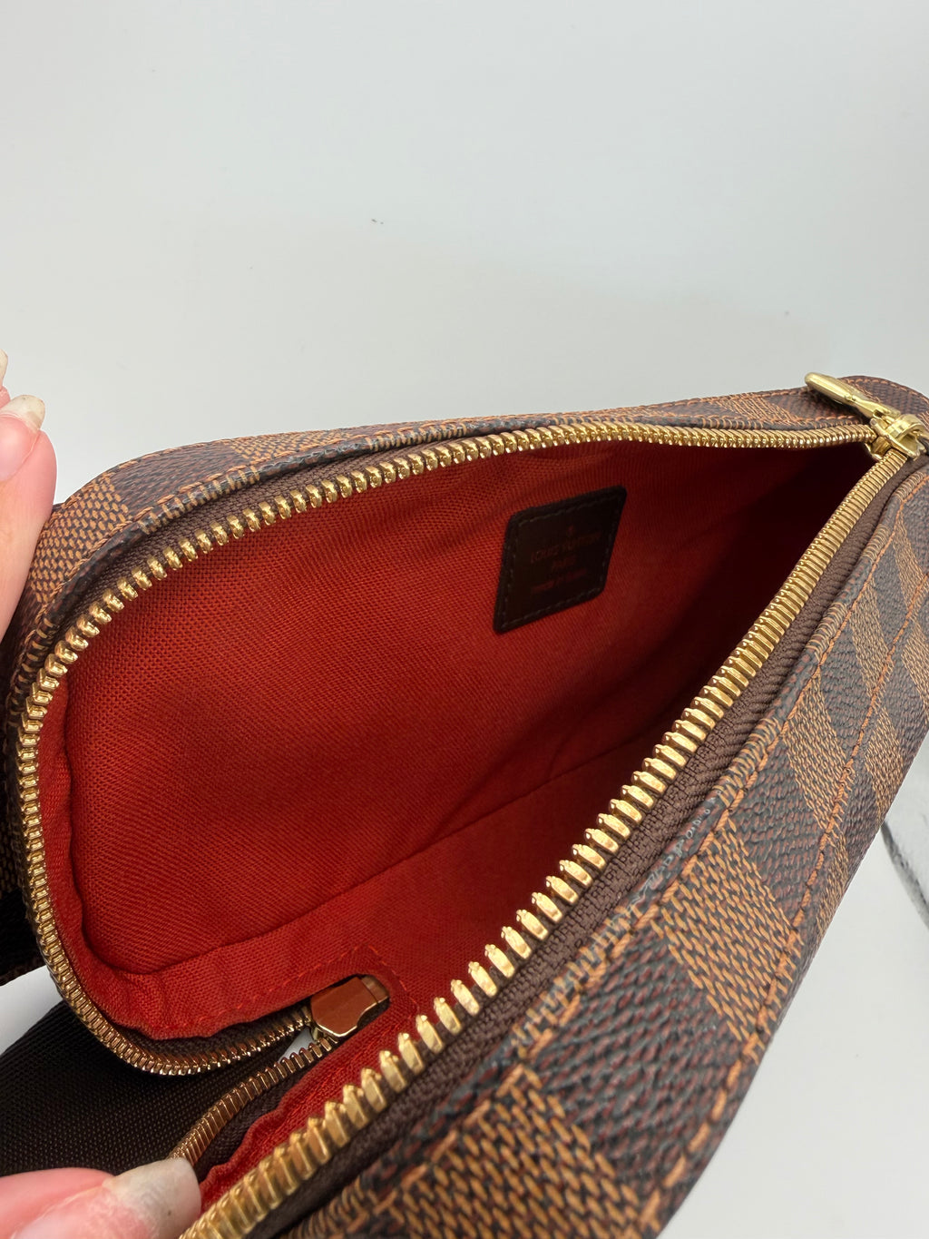 Louis Vuitton Damier Ebene Geronimos Body Bag