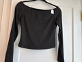 Long Sleeve Cropped Top - SHEIN