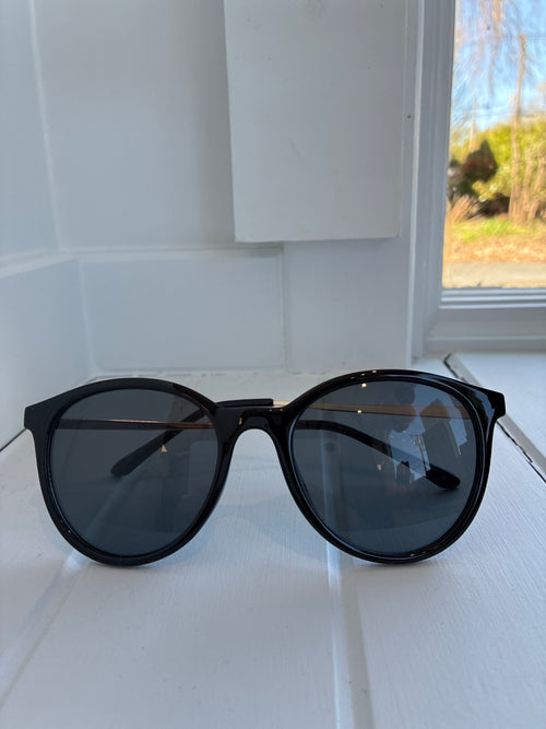 Black Round Sunglasses
