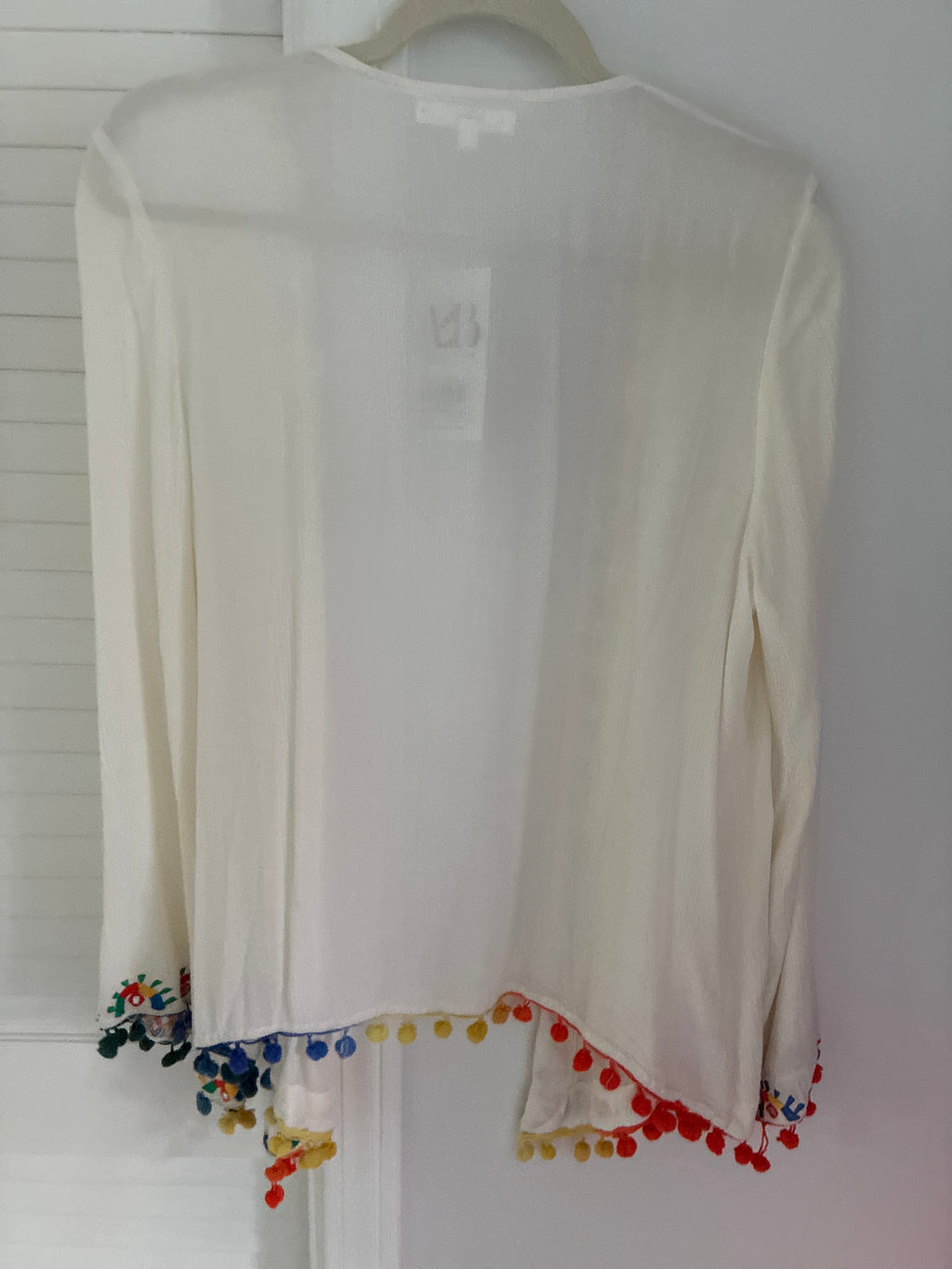 America & Beyond Embroidered Kimono