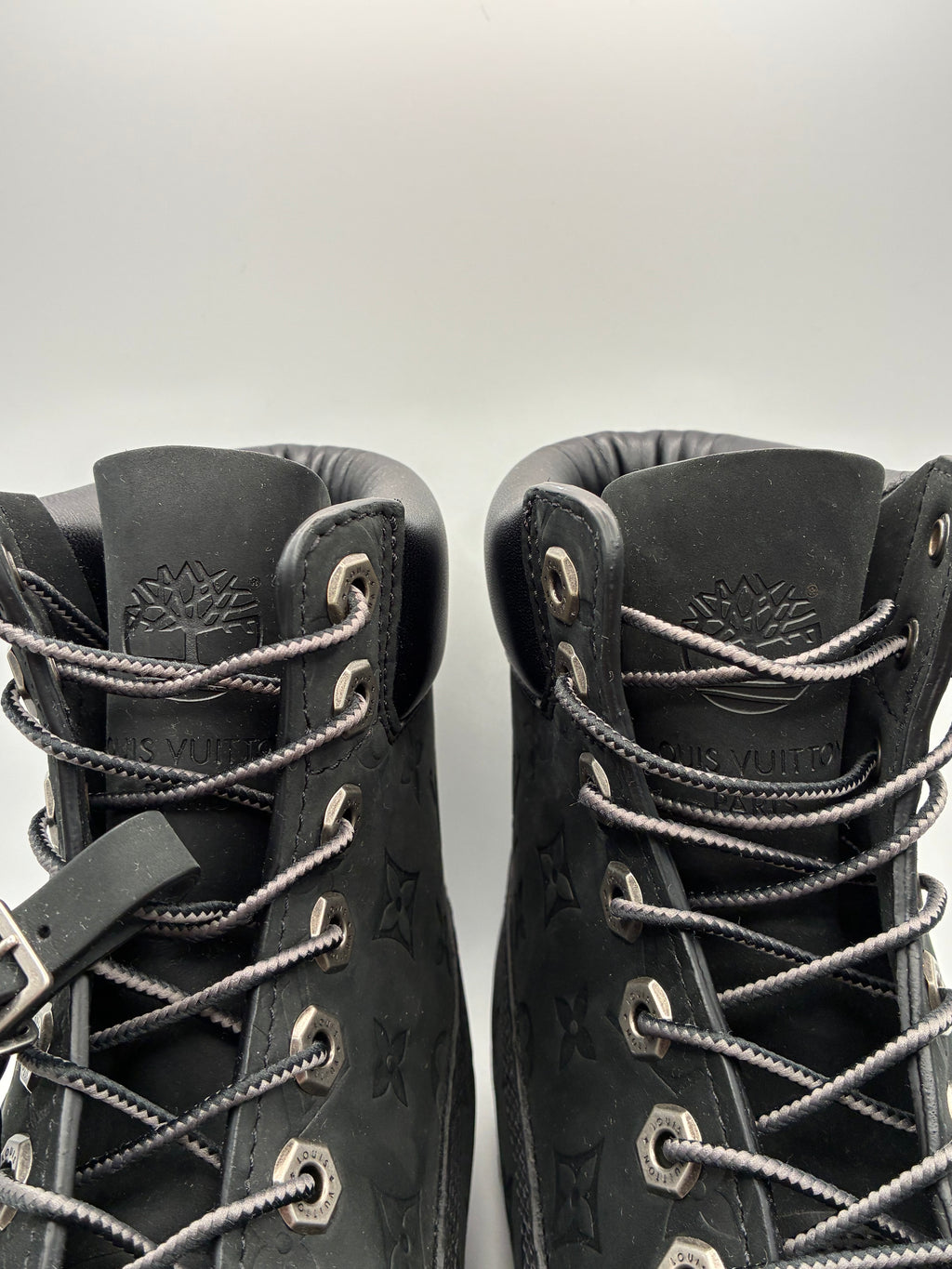 Louis Vuitton x Timberland 6-Inch Ankle Boot Embossed Monogram - Black