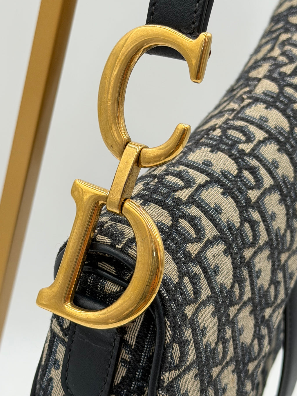Christian Dior Oblique Saddle Bag