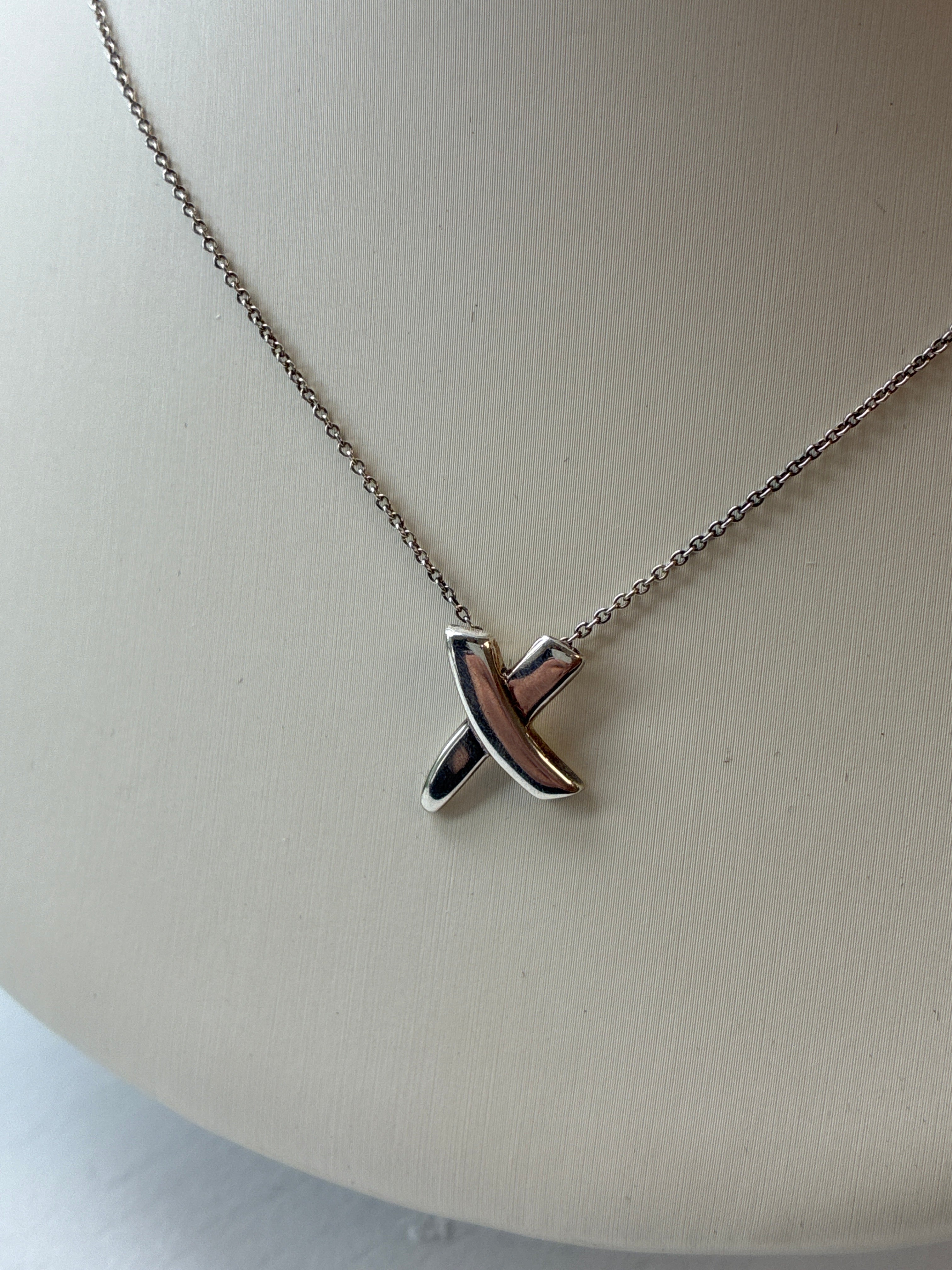 Tiffany & Co. Paloma Picasso Graffiti X Necklace