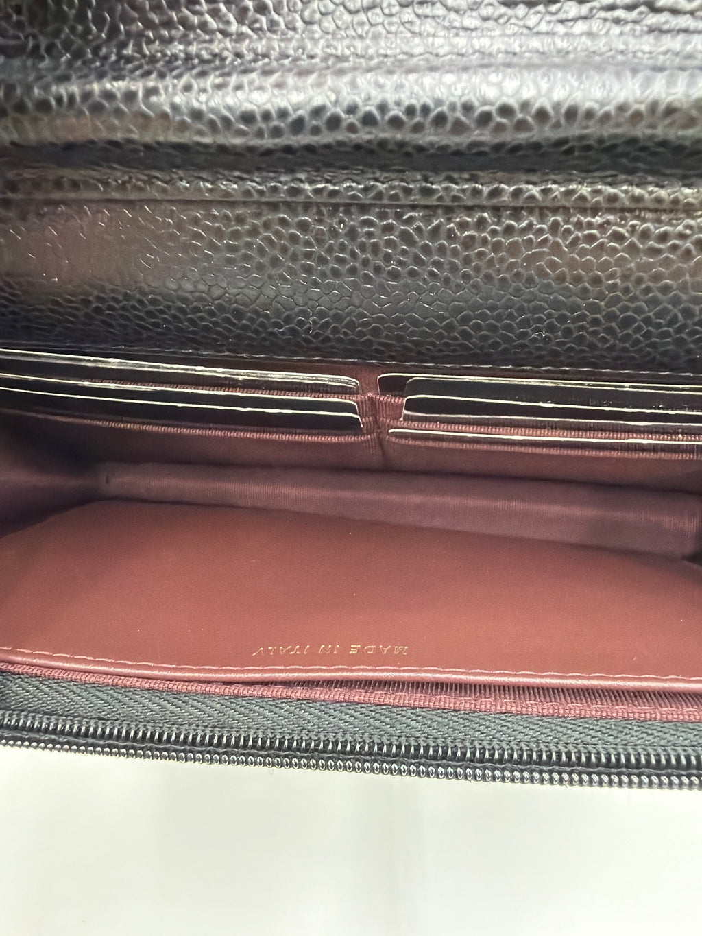 Chanel Caviar WOC Wallet on Chain