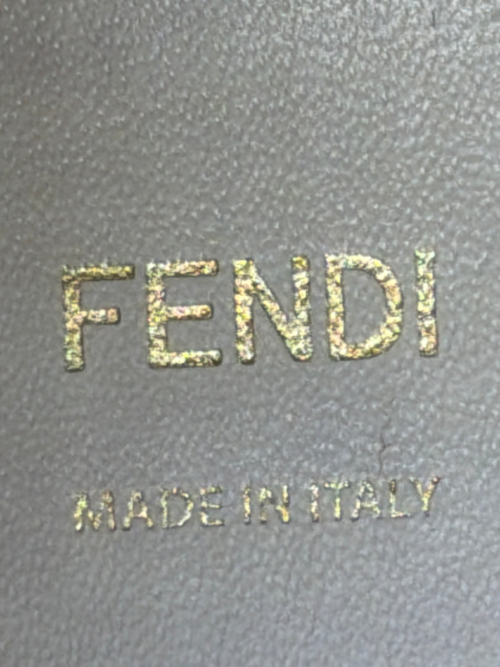 Fendi Vitello King Plexiglass Logo Embossed Medium Fendi Sunshine Shopper Tote Moon Ivory