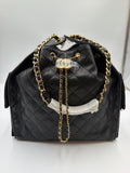 Chanel C25 Medium Black Grained Calfskin (caviar) “Store Fresh”