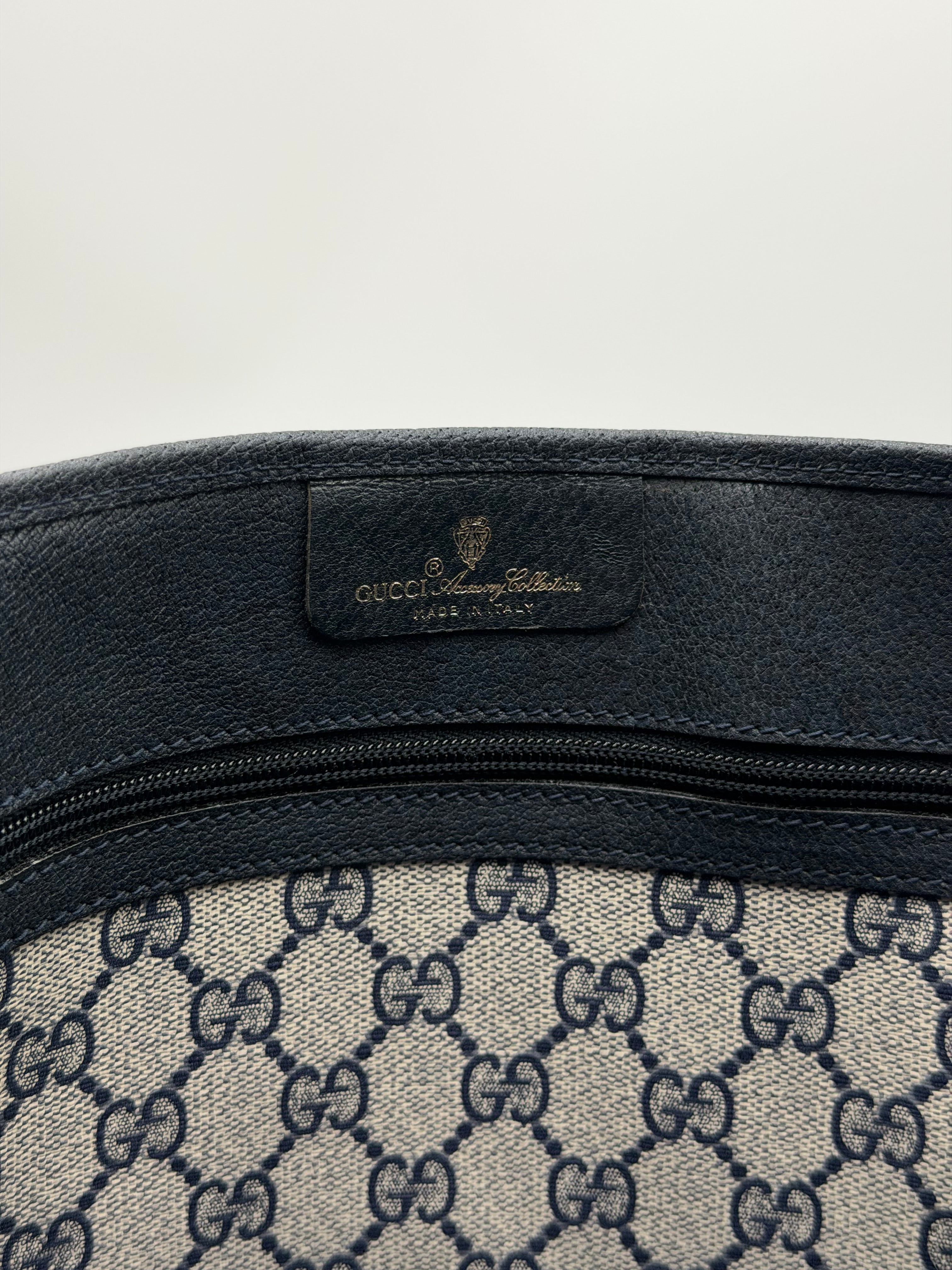Gucci Navy Tote