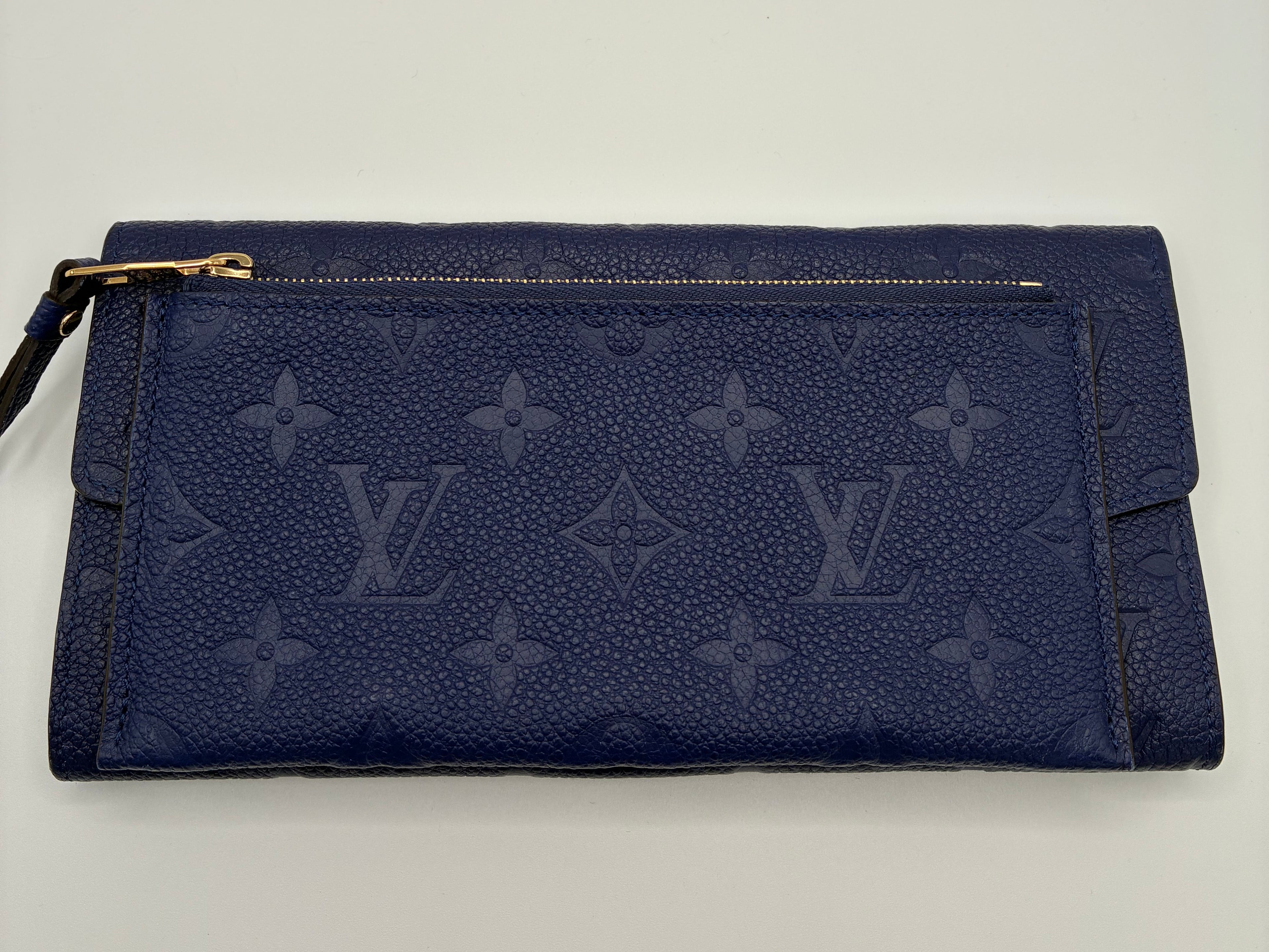 Louis Vuitton Iris Monogram Empreinte Portefeuille Curieuse Wallet & Zipper pouch