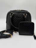 Gucci Microguccissima Mini Dome bag & Wallet