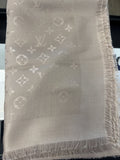 Louis Vuitton Monogram Shawl in Greige