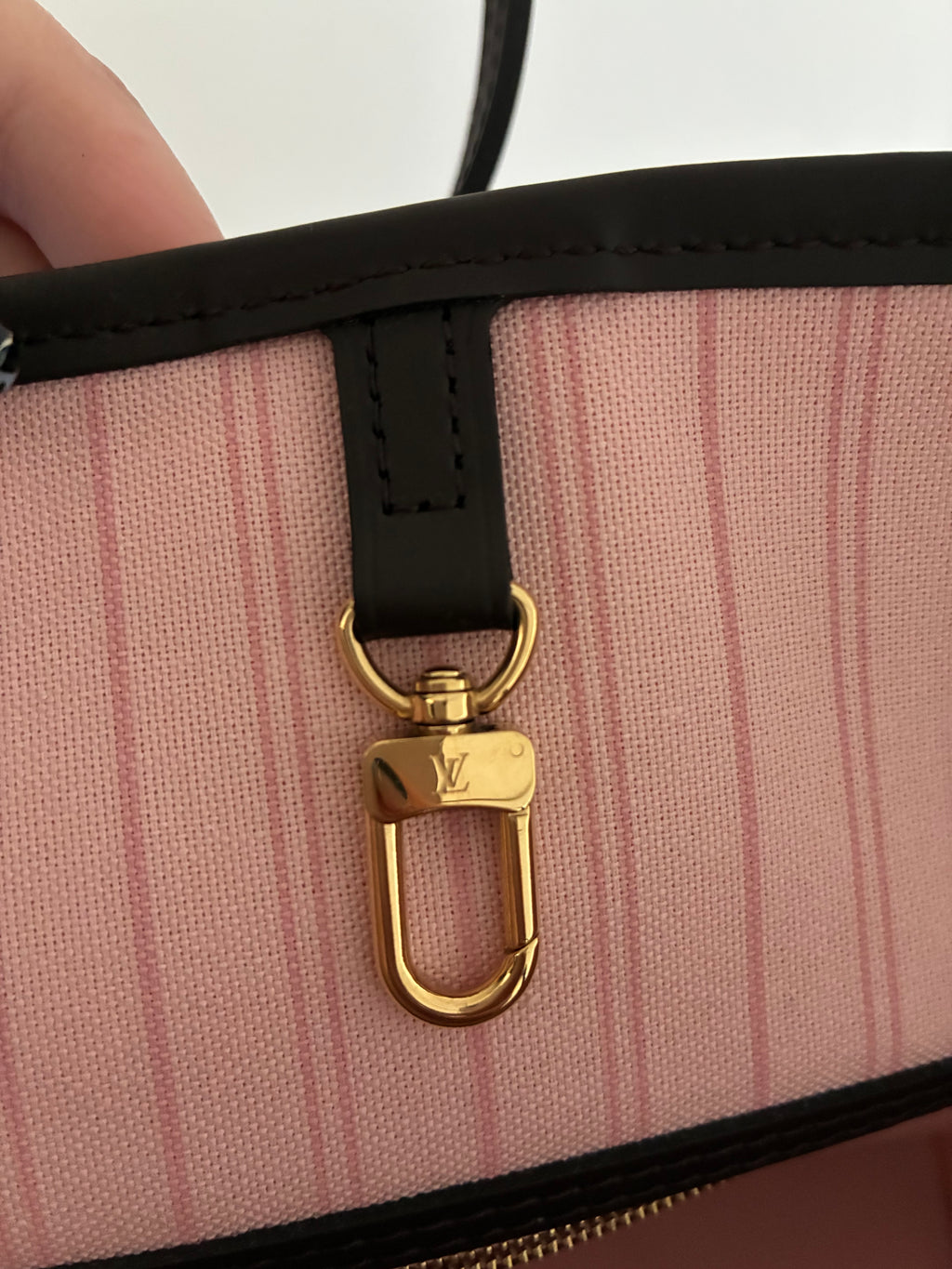 Louis Vuitton Damier Neverfull MM - Pink Interior