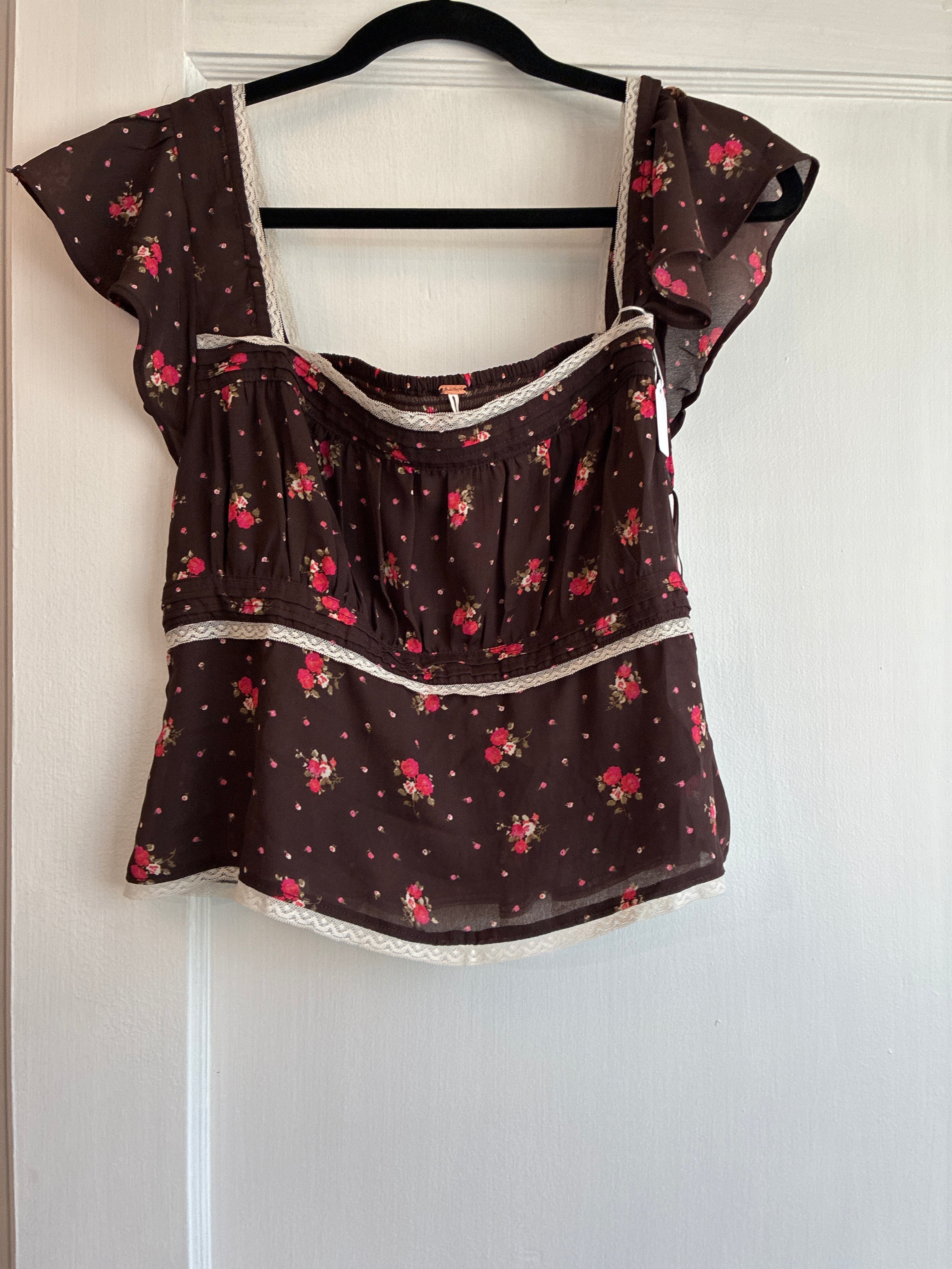 Cropped Blouse - Free People