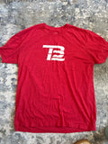 TB12 Red Logo Tee