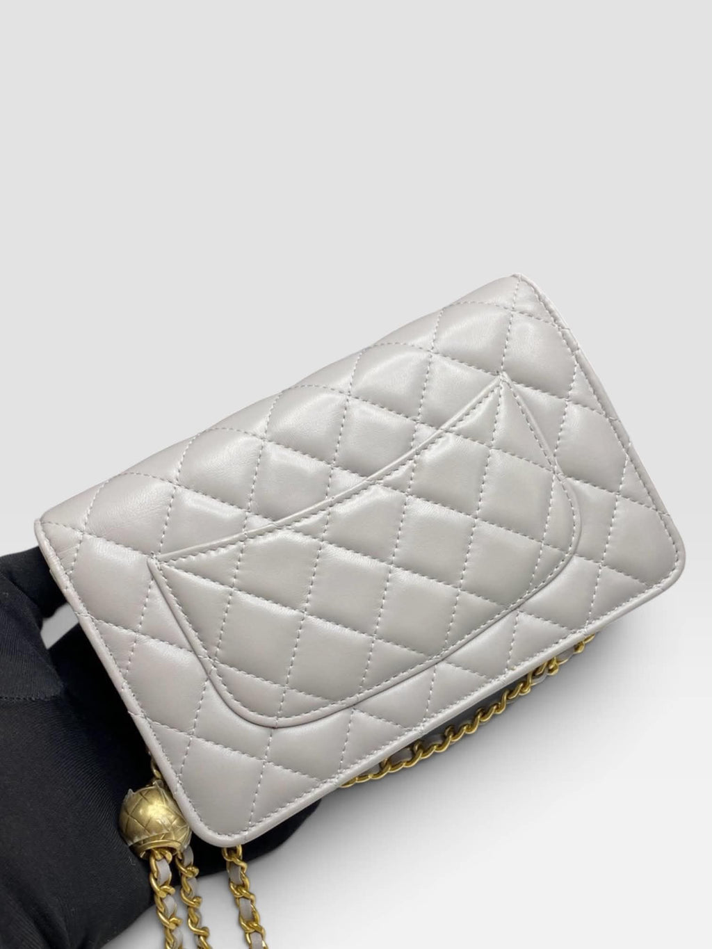 Chanel Pearl Crush Wallet on Chain (WOC) in Quilted Lambskin (pre-order)