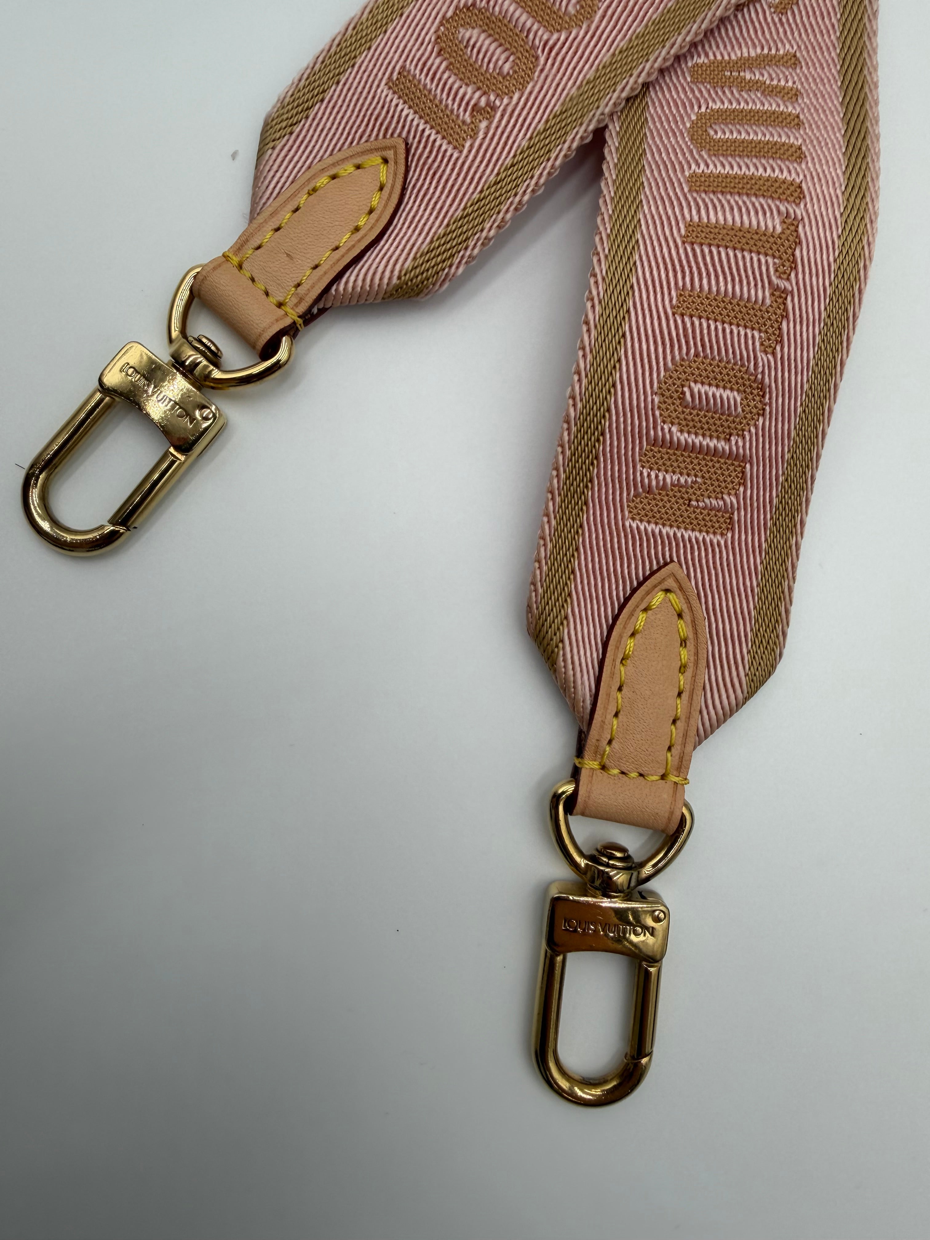 Louis Vuitton Multi Pochette Accessories - Pink Strap (Microchipped)