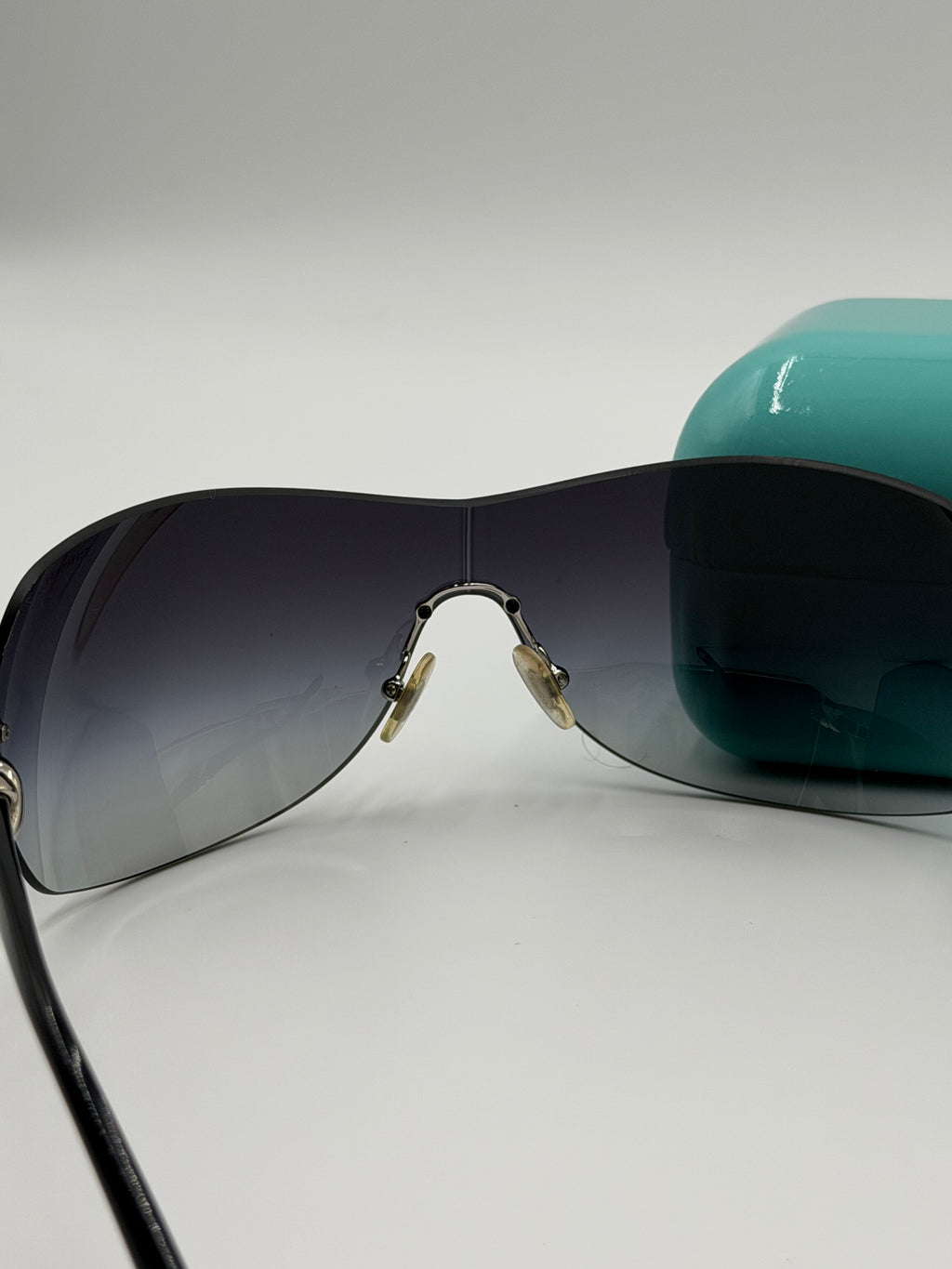 Tiffany & Co. TF3015 rimless shield sunglasses