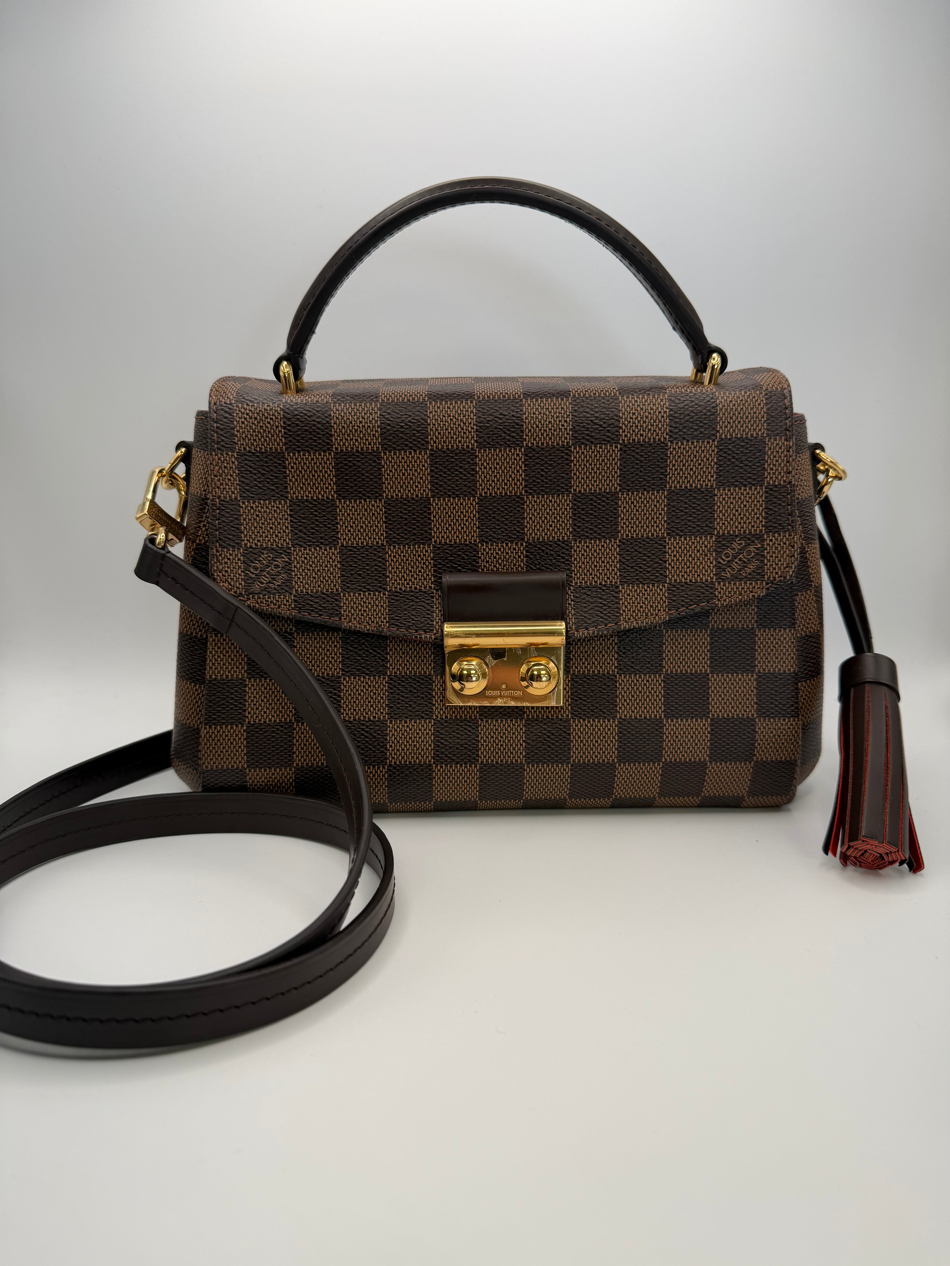 Louis Vuitton Croisette Damier Ebene Bag