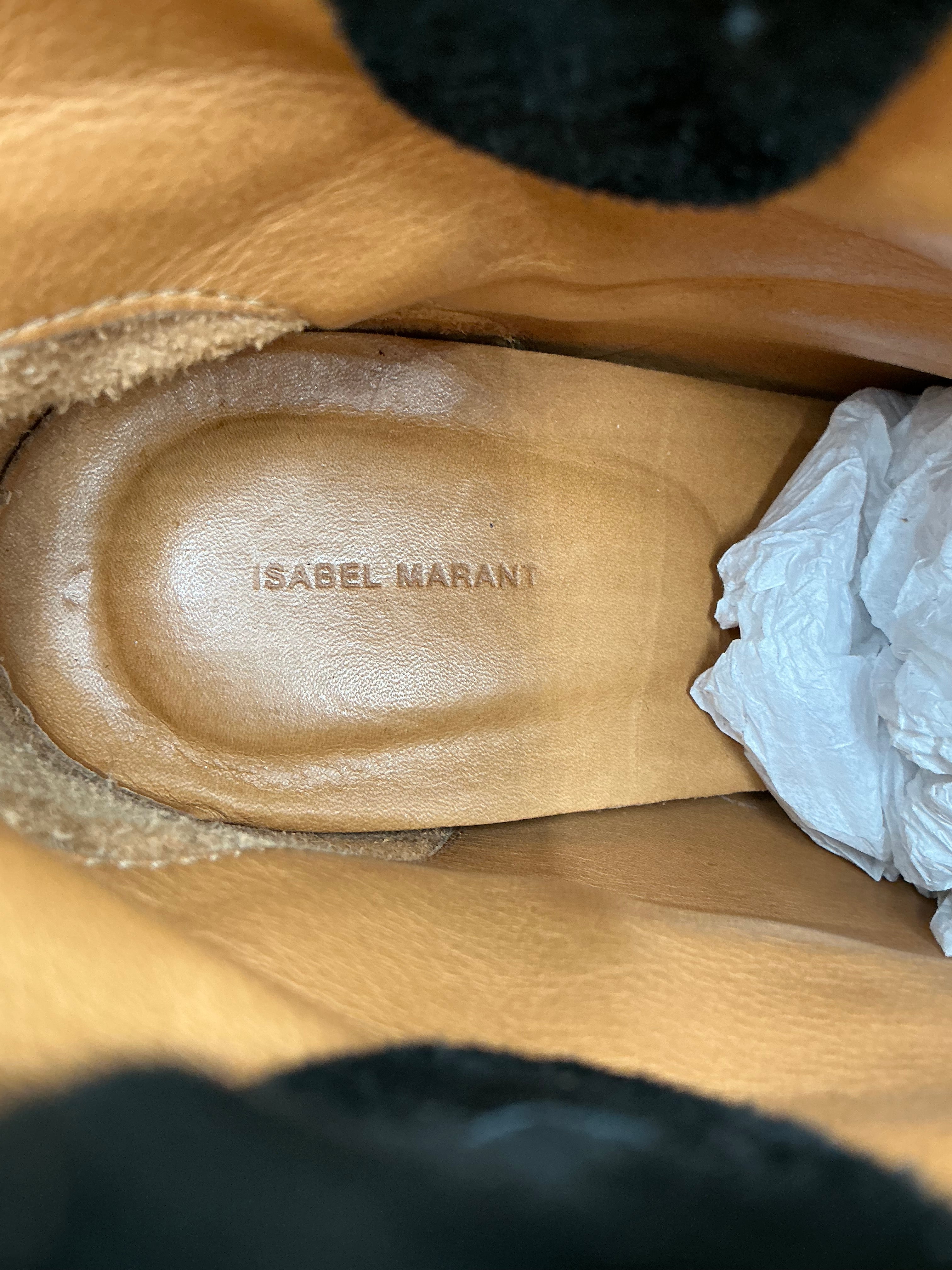 Isabel Marant Velvet Boots