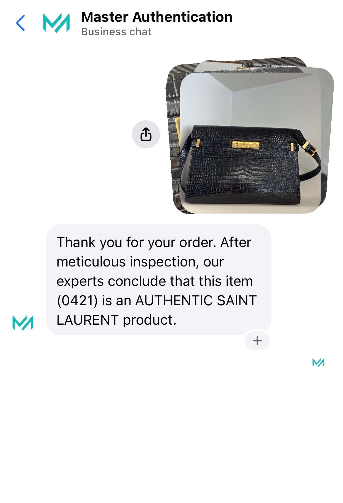 YSL Manhattan Black Medium