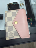 Damier azure wallet