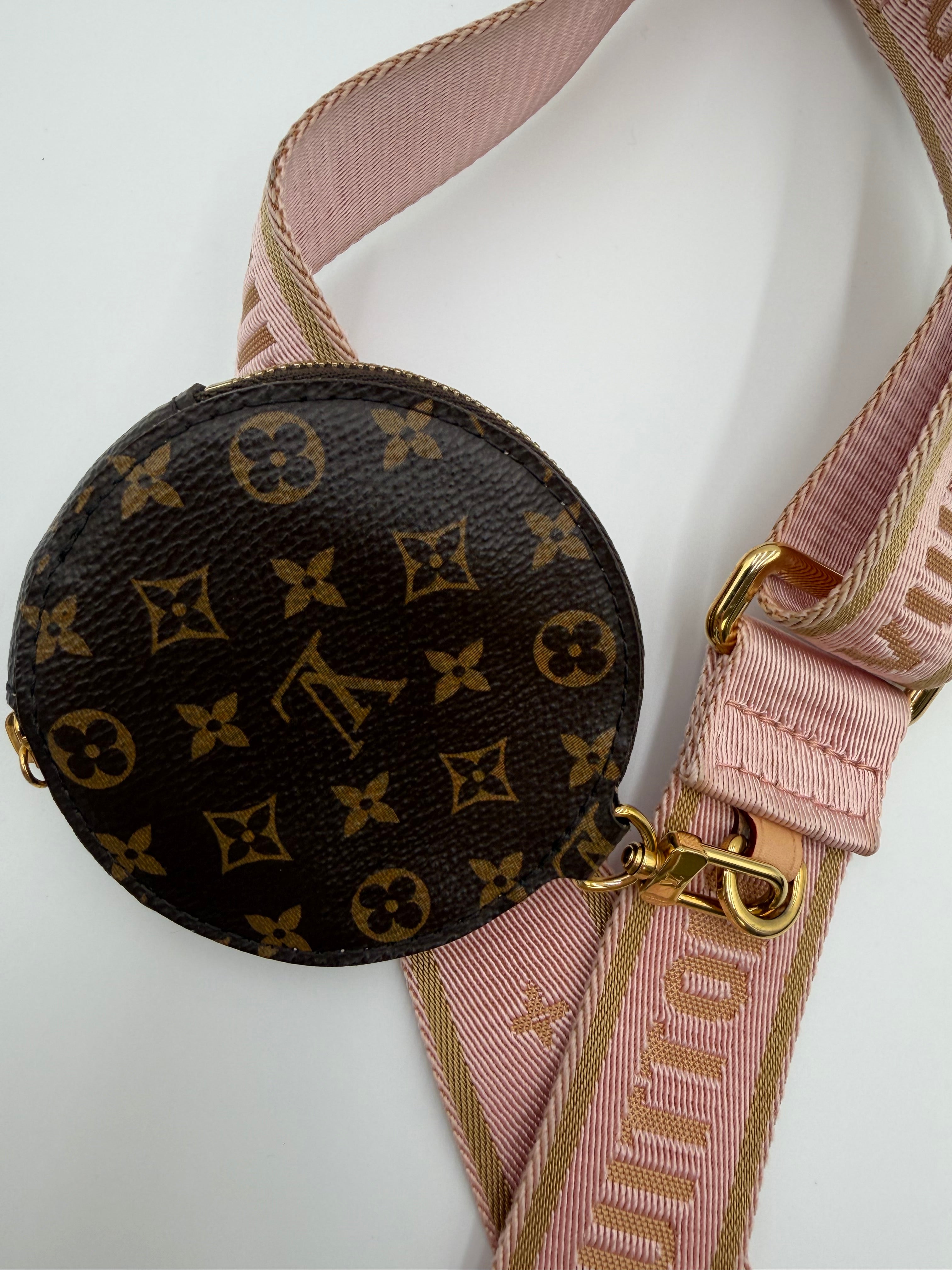 Louis Vuitton Multi Pochette Accessories - Pink Strap (Microchipped)