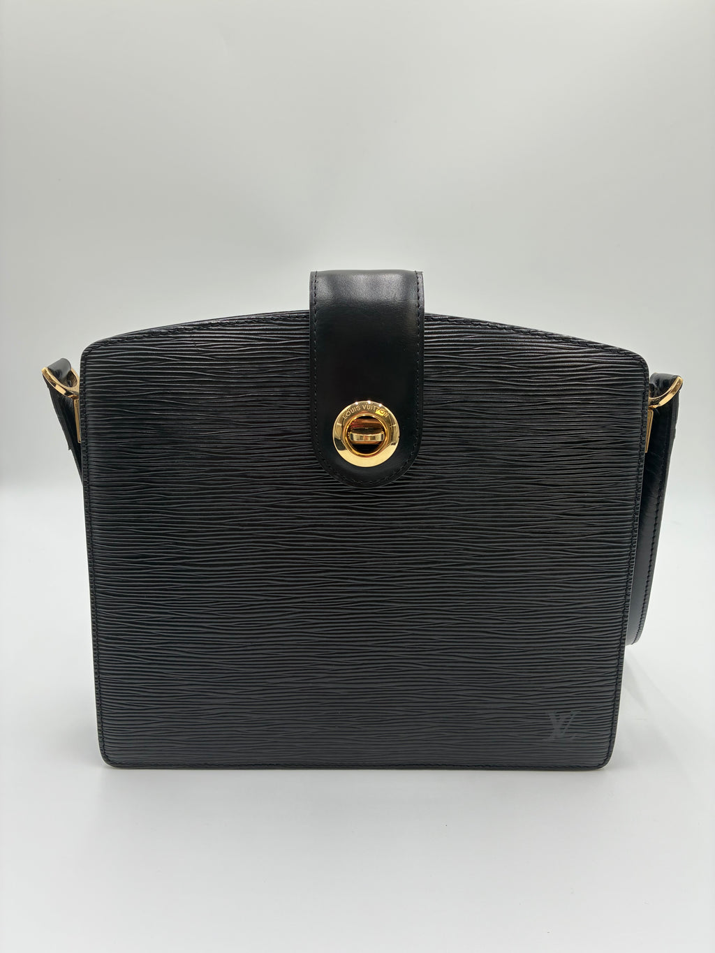 Louis Vuitton Capucines Noir Epi Crossbody