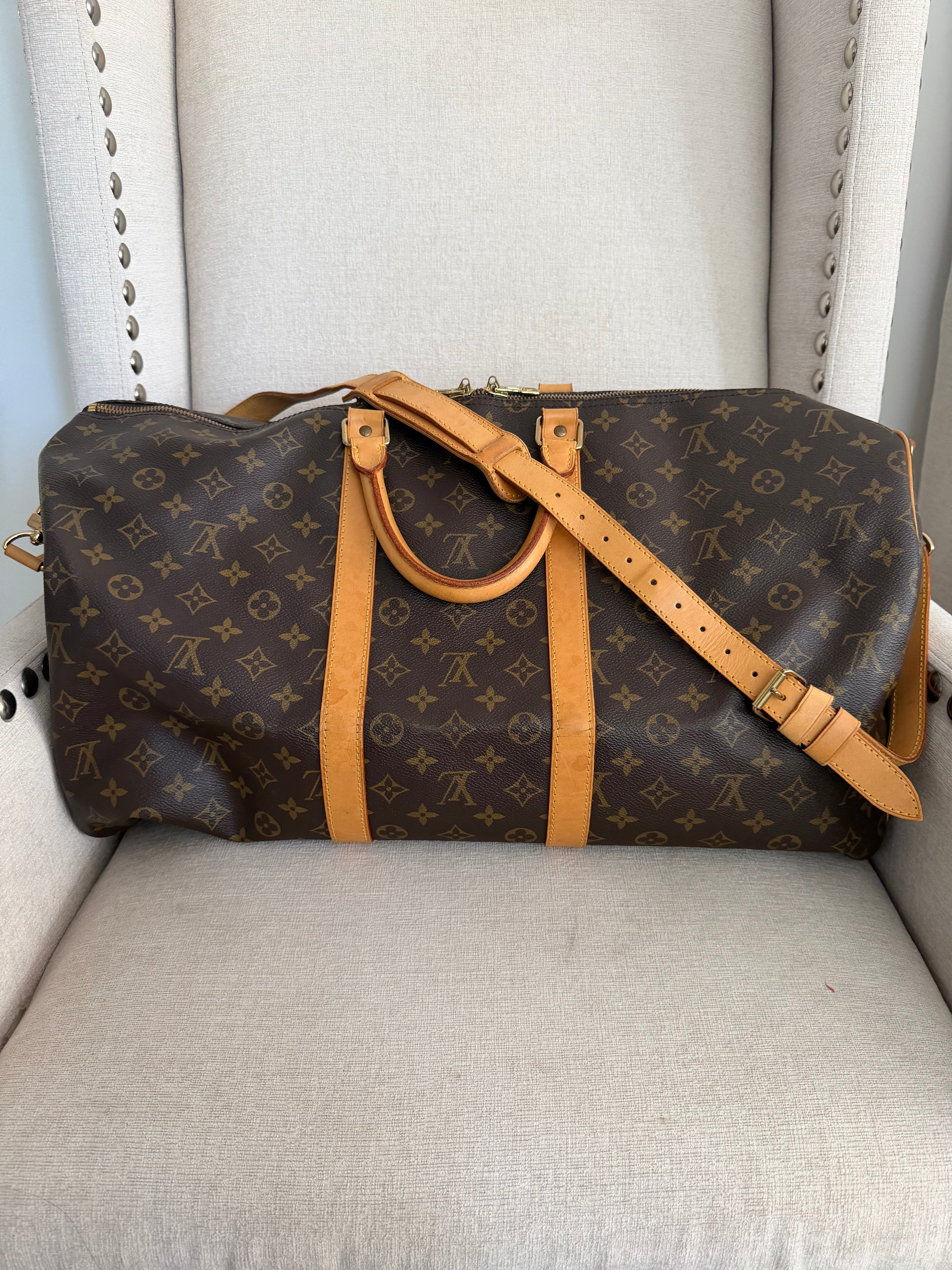 Louis Vuitton Keepall 55 Bando - 2