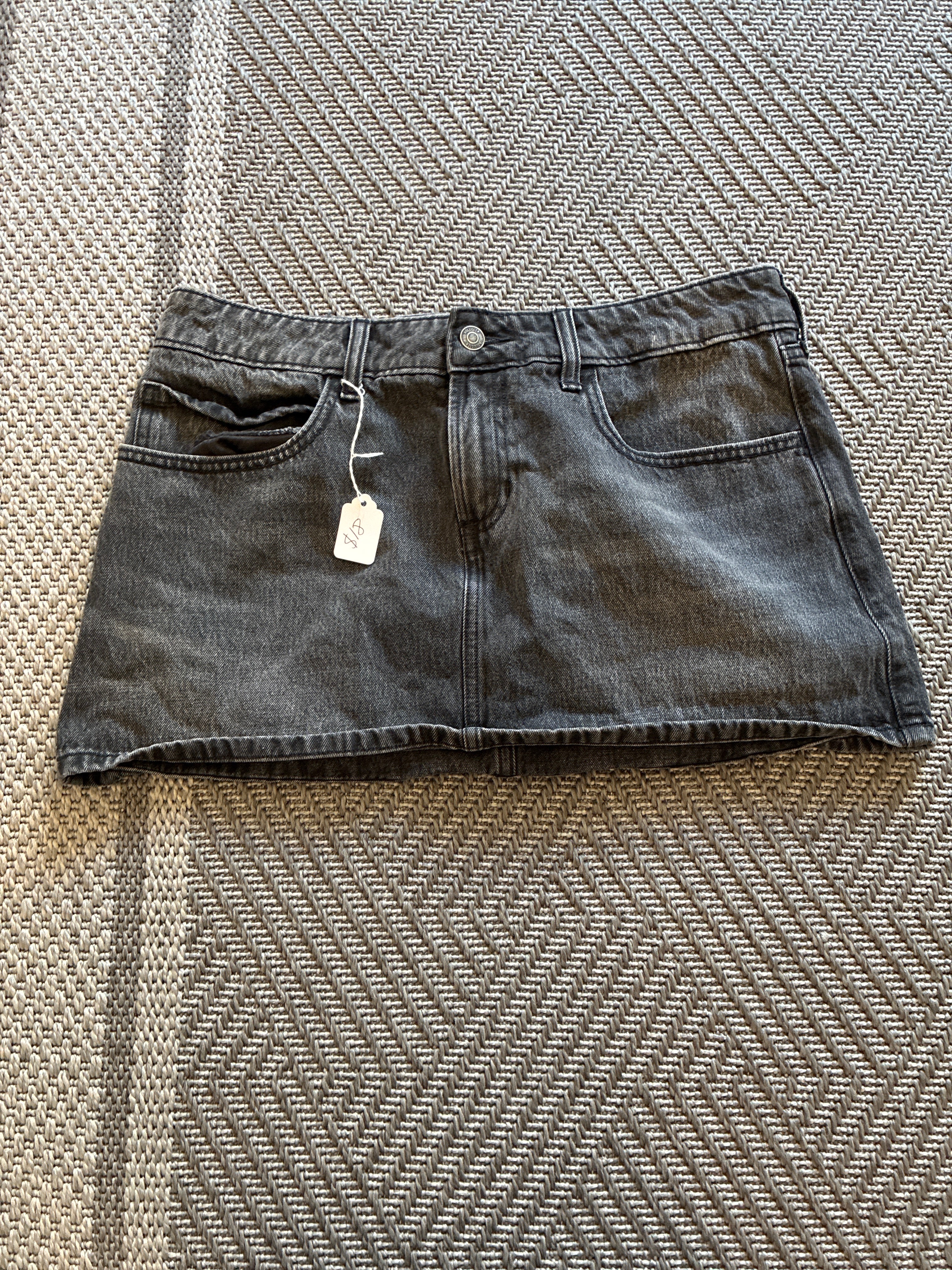 Denim Skort- Hollister