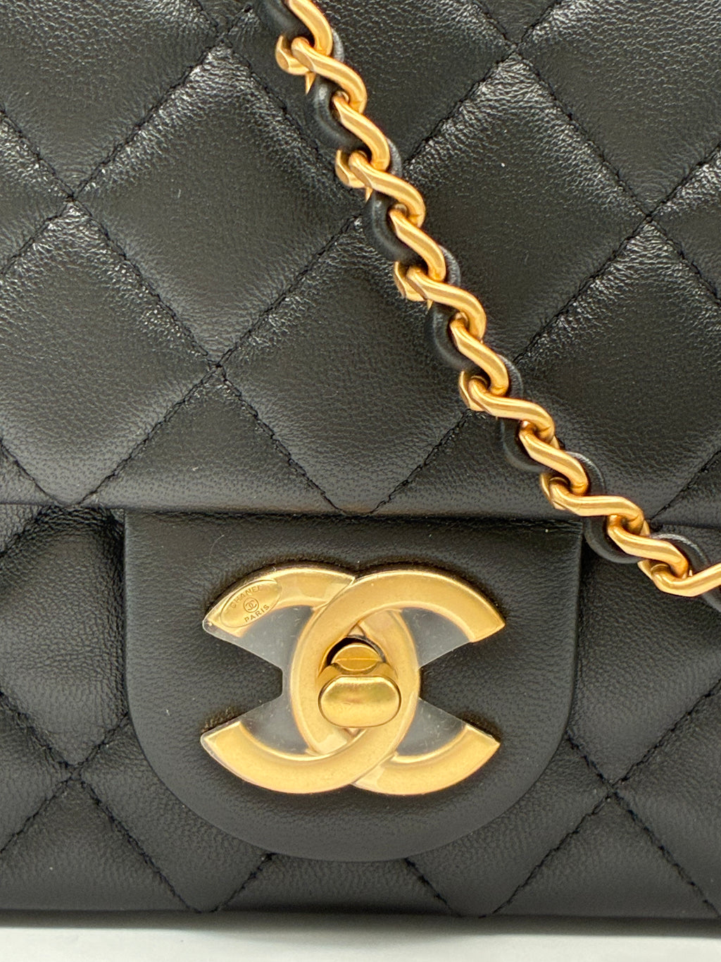 Chanel Black Small Flap Bag Lambskin- 2025 Never used