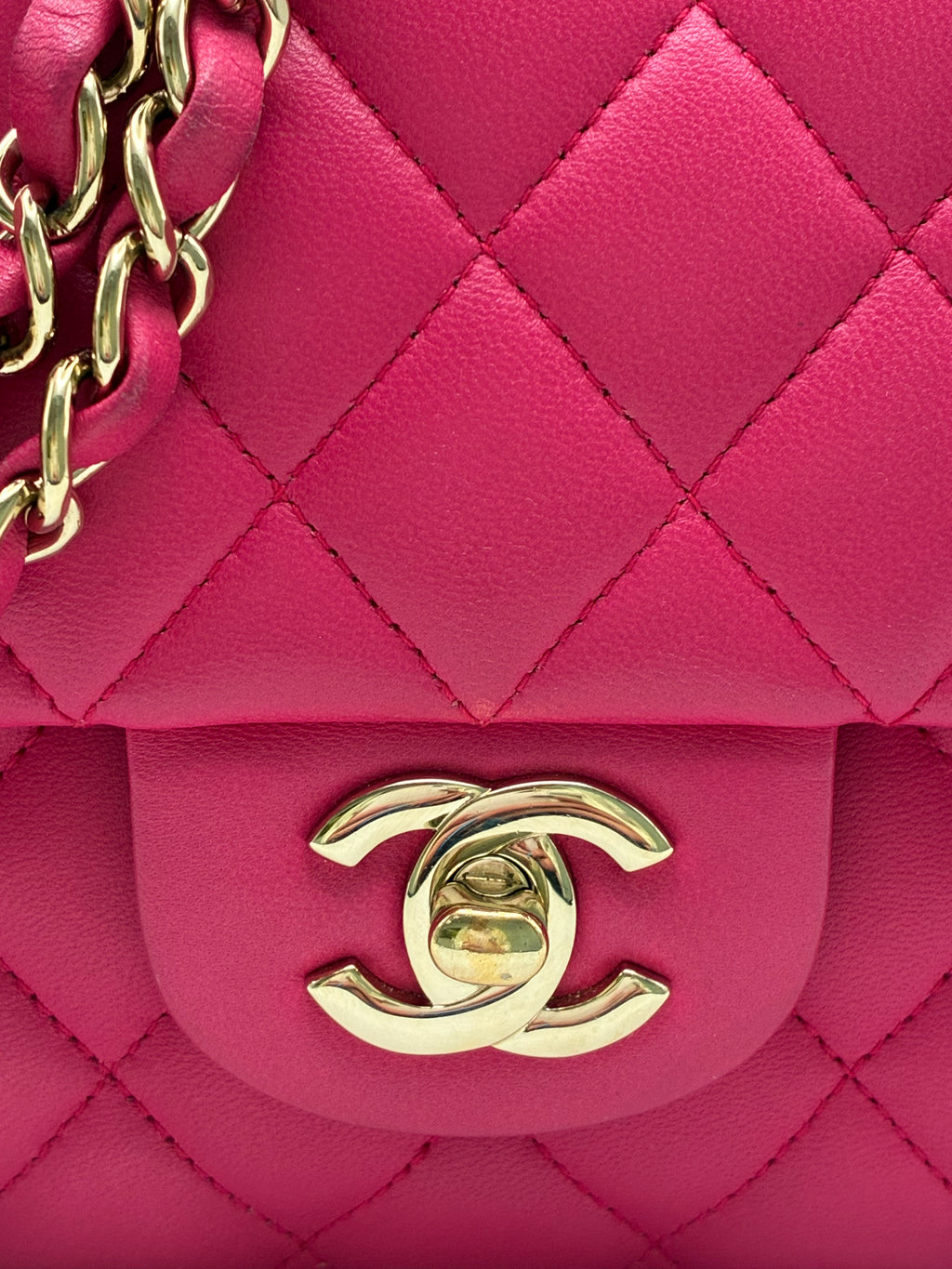 Chanel Pink Double Flap size Medium