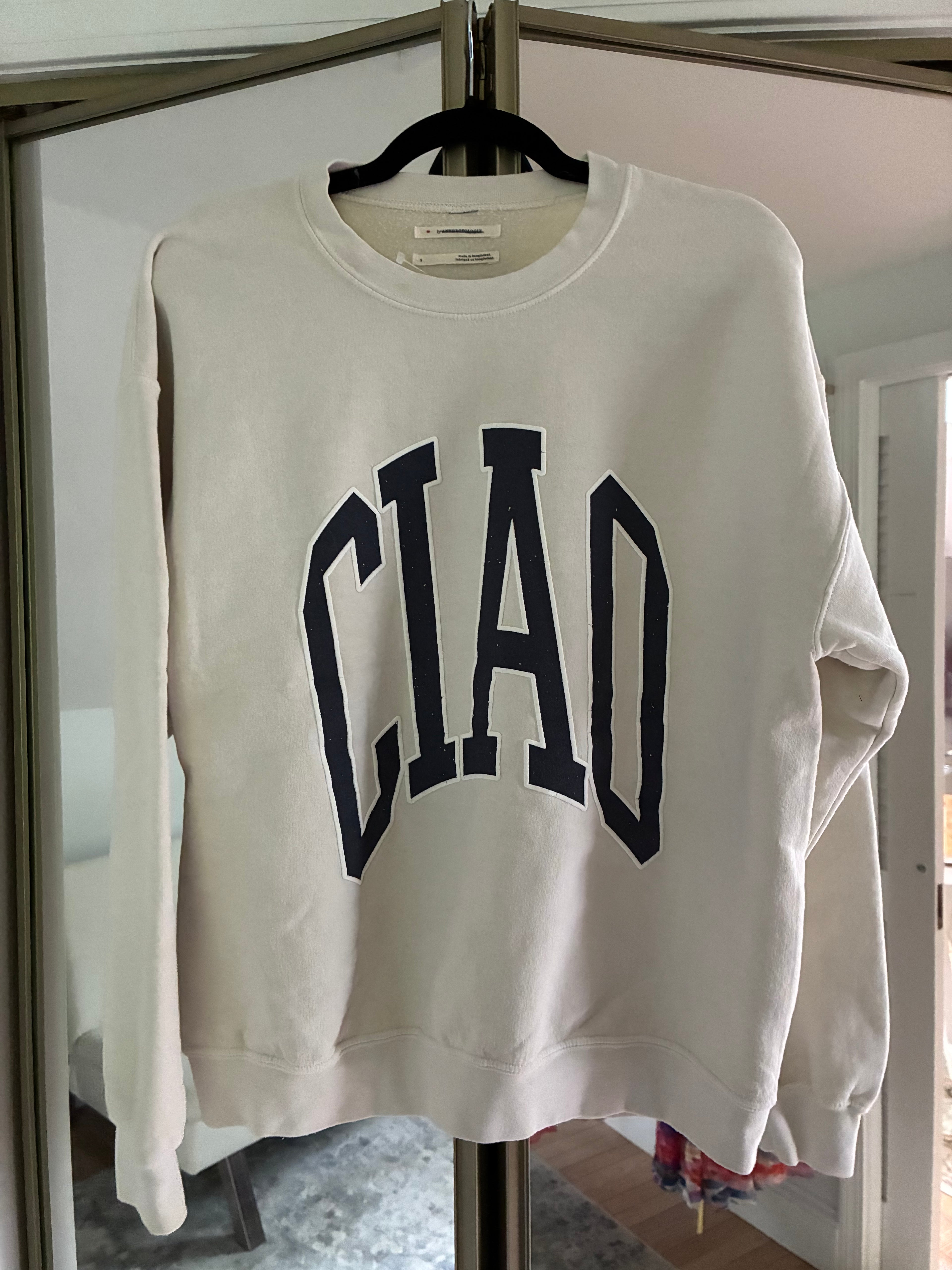 Anthropologie - Ciao Oversized Crewneck