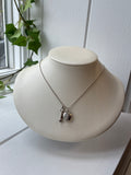 Tiffany & Co. Heart Padlock and Key Pendant Necklace