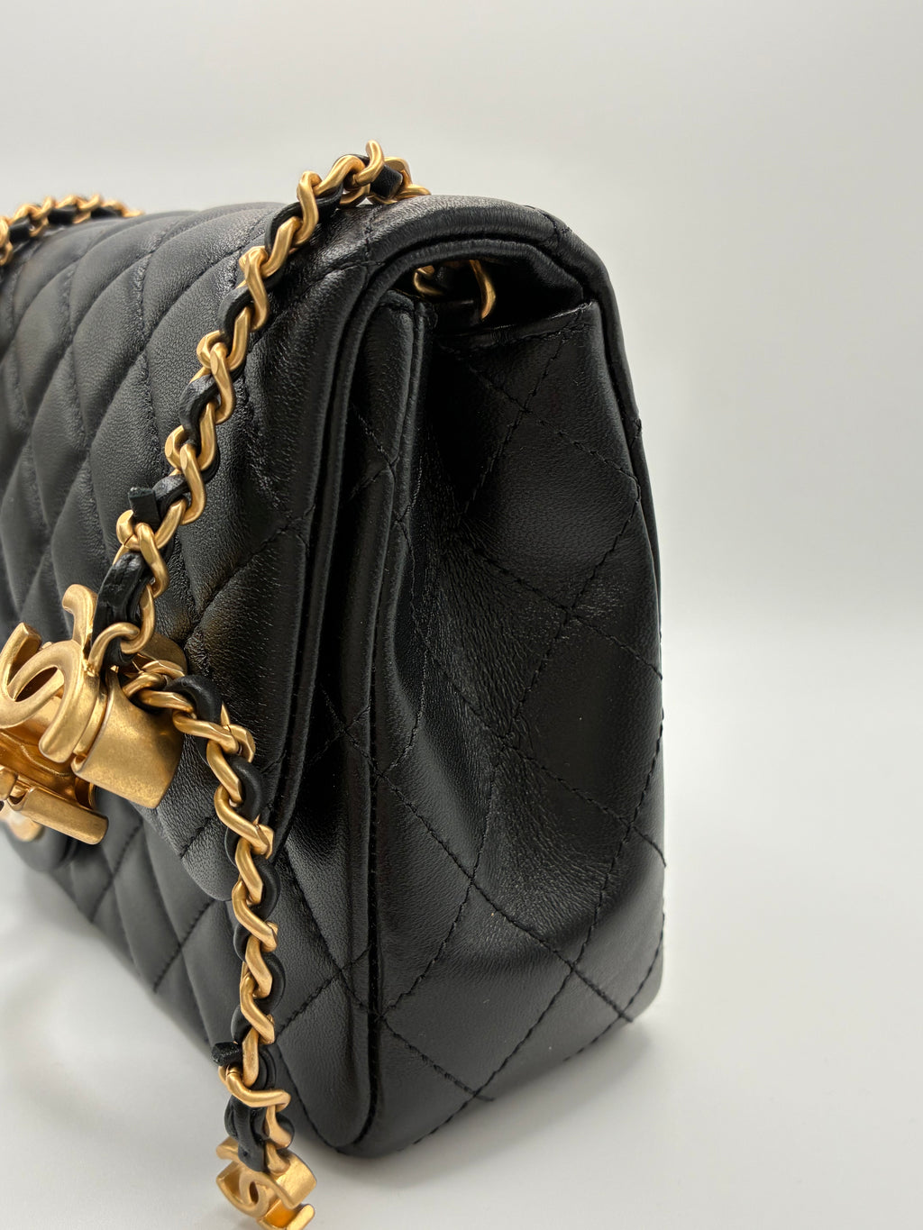 Chanel Black Small Flap Bag Lambskin- 2025 Never used