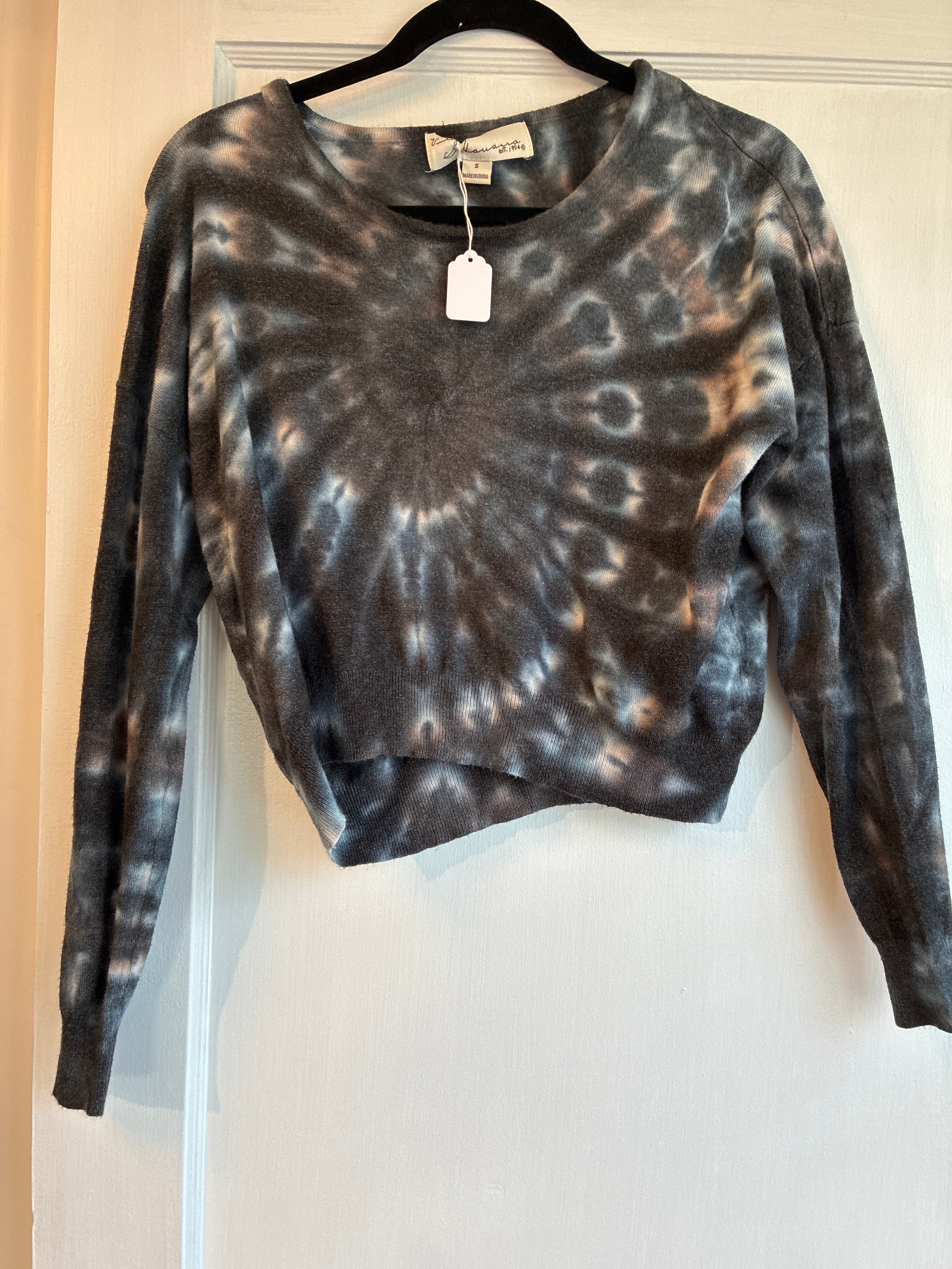 Sweatshirt- Cropped - Vintage Havana
