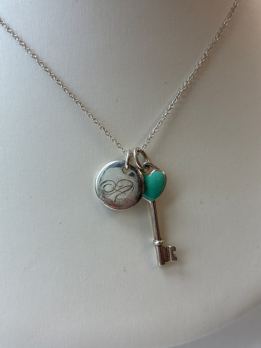 Tiffany & Co. Heart Key and A Necklace