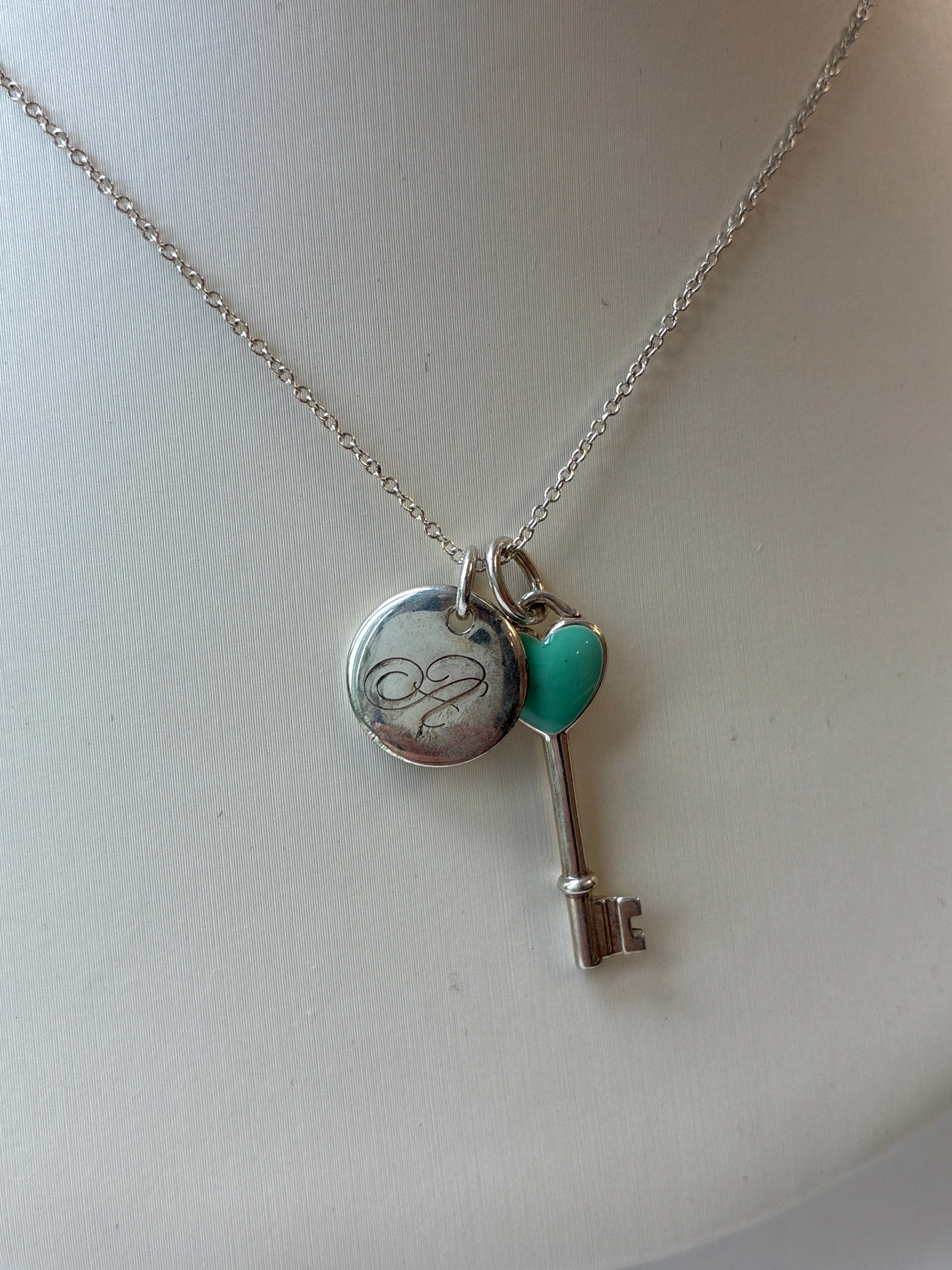 Tiffany & Co. Heart Key and A Necklace