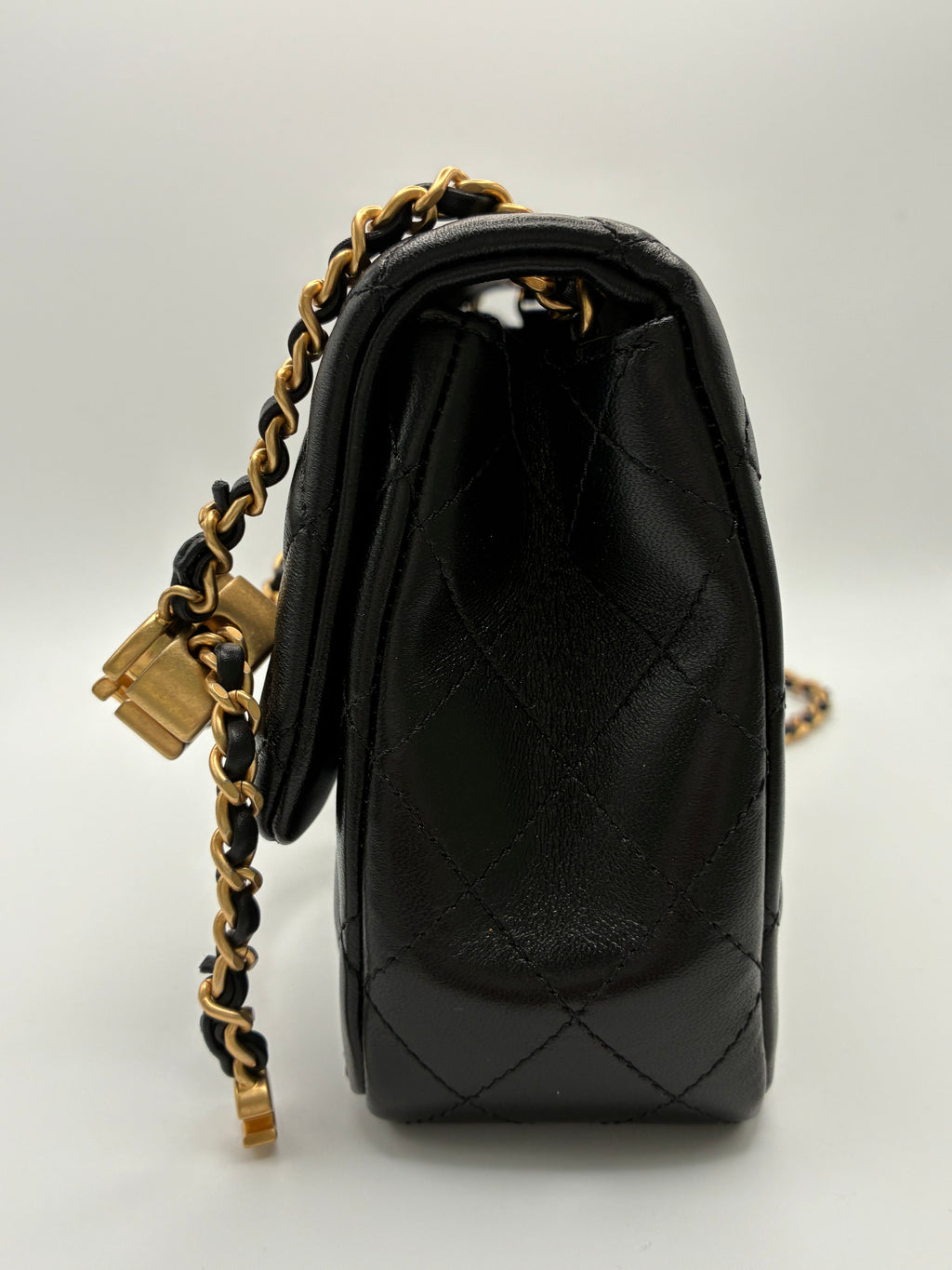 Chanel Black Small Flap Bag Lambskin- 2025 Never used
