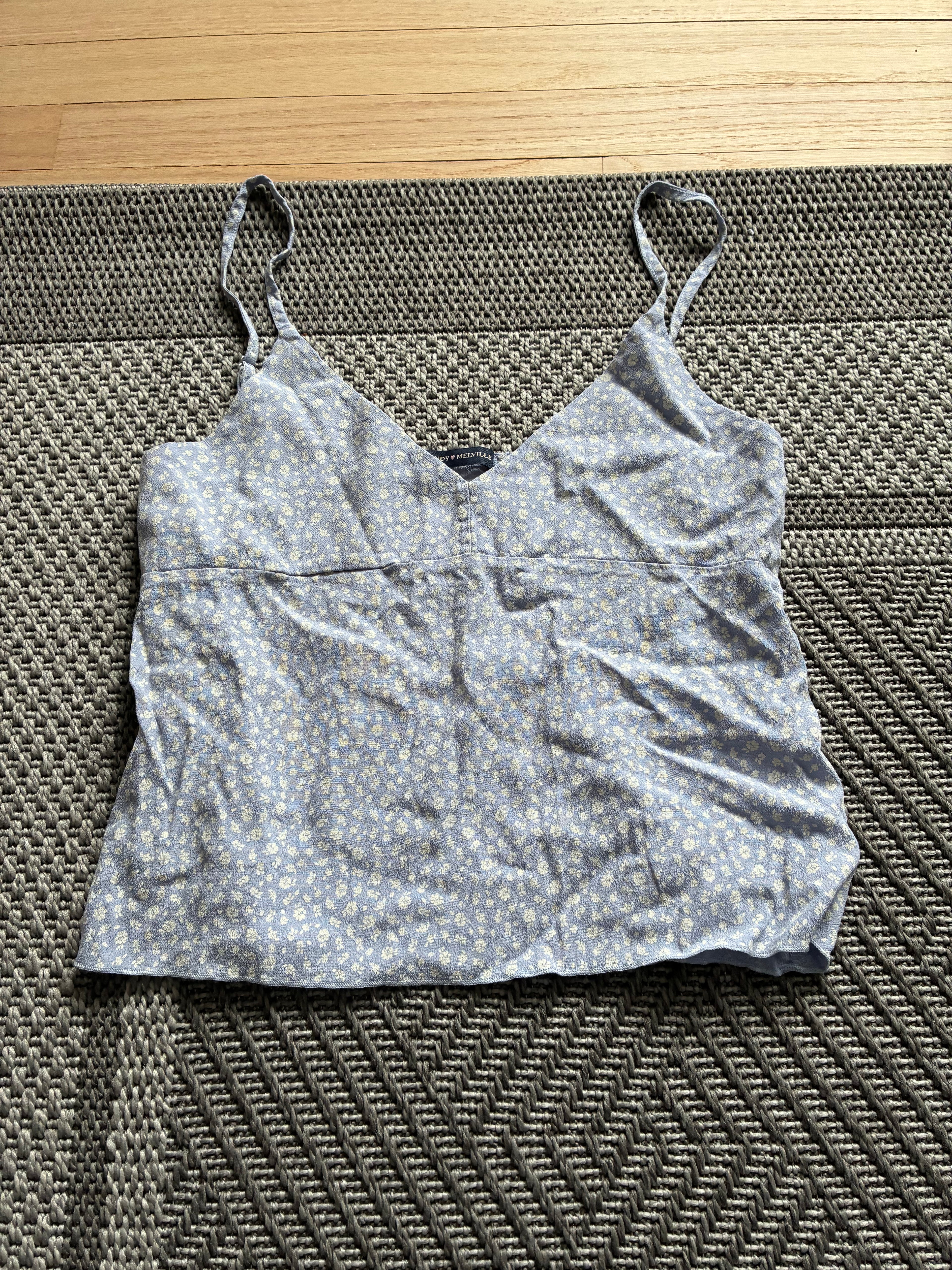 Floral Brandy Melville Tank Top