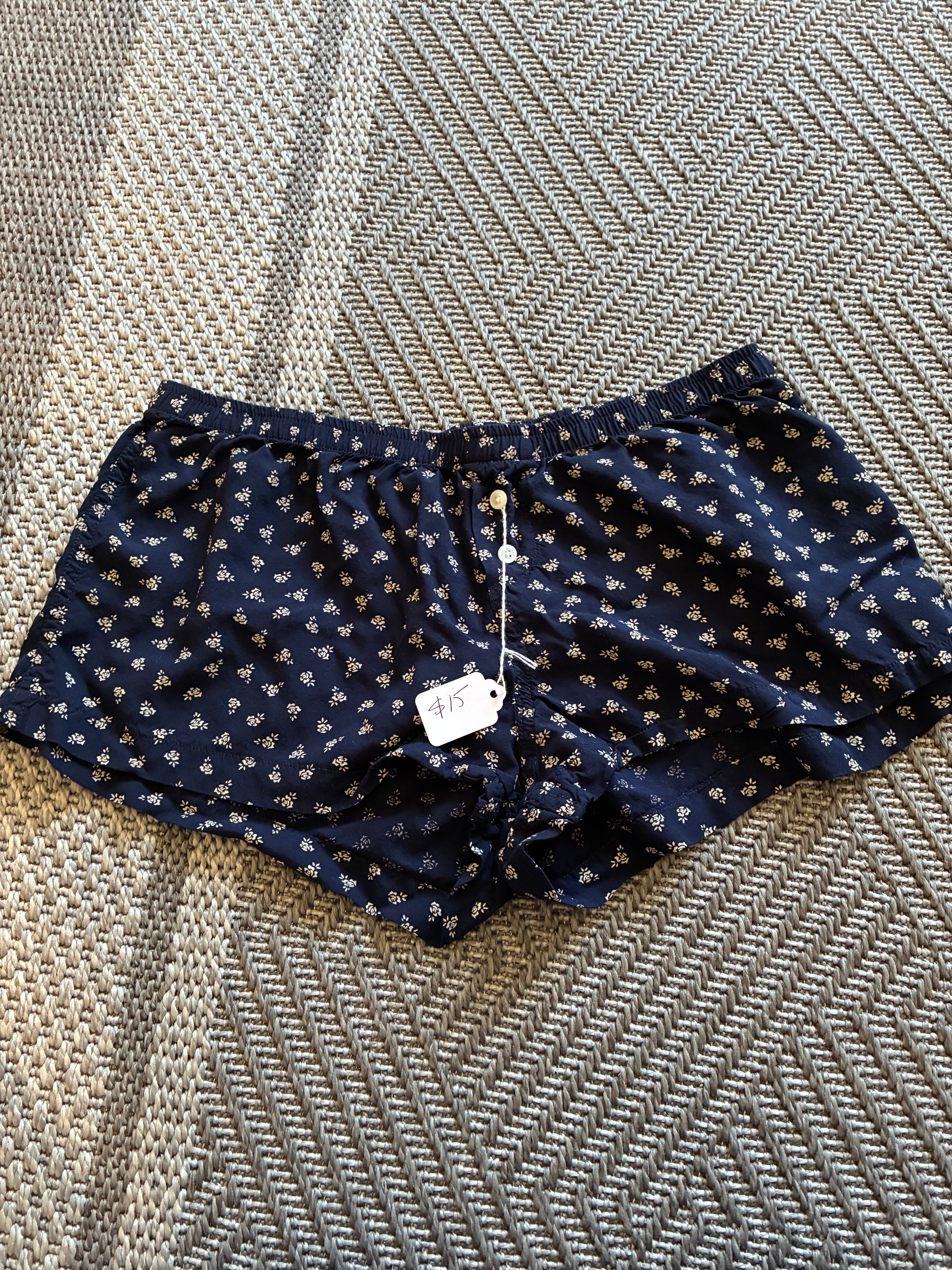 Pajama Shorts- Brandy Melville