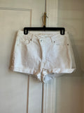American Eagle White Jean Shorts