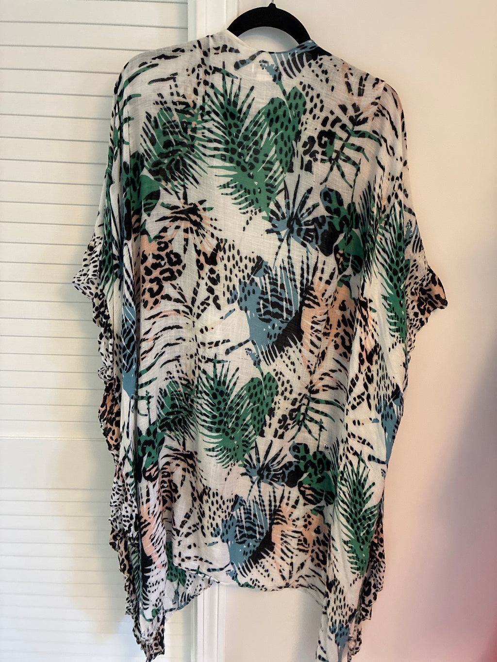 Shiraleah animal print kimono