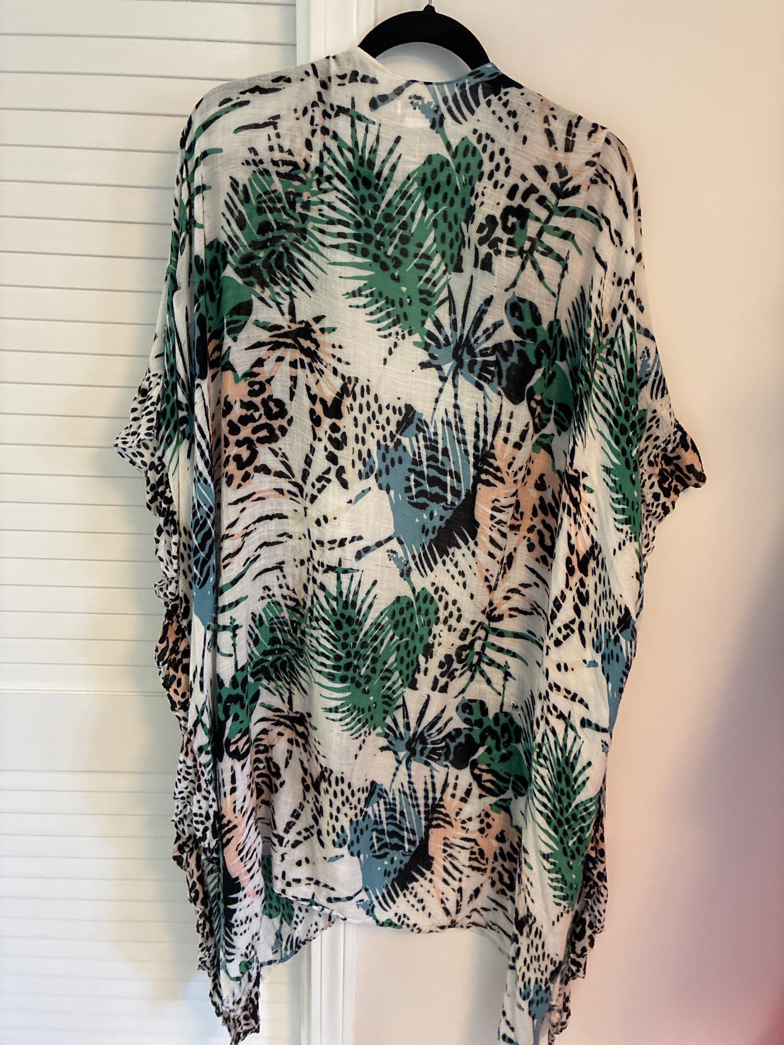 Shiraleah animal print kimono