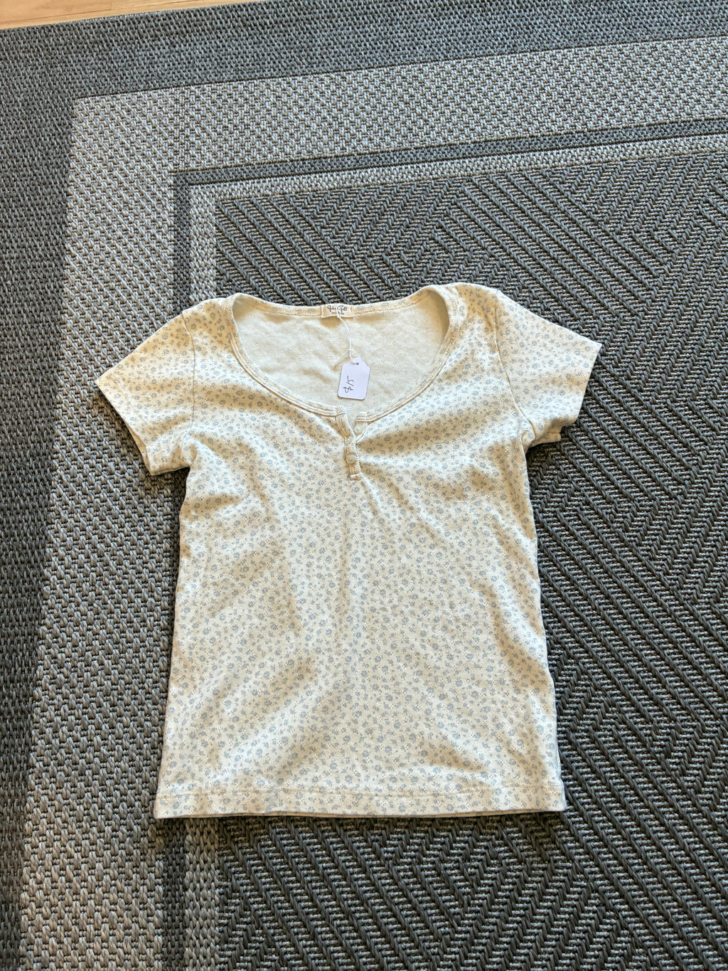 Short Sleeve Shirt- Brandy Melville