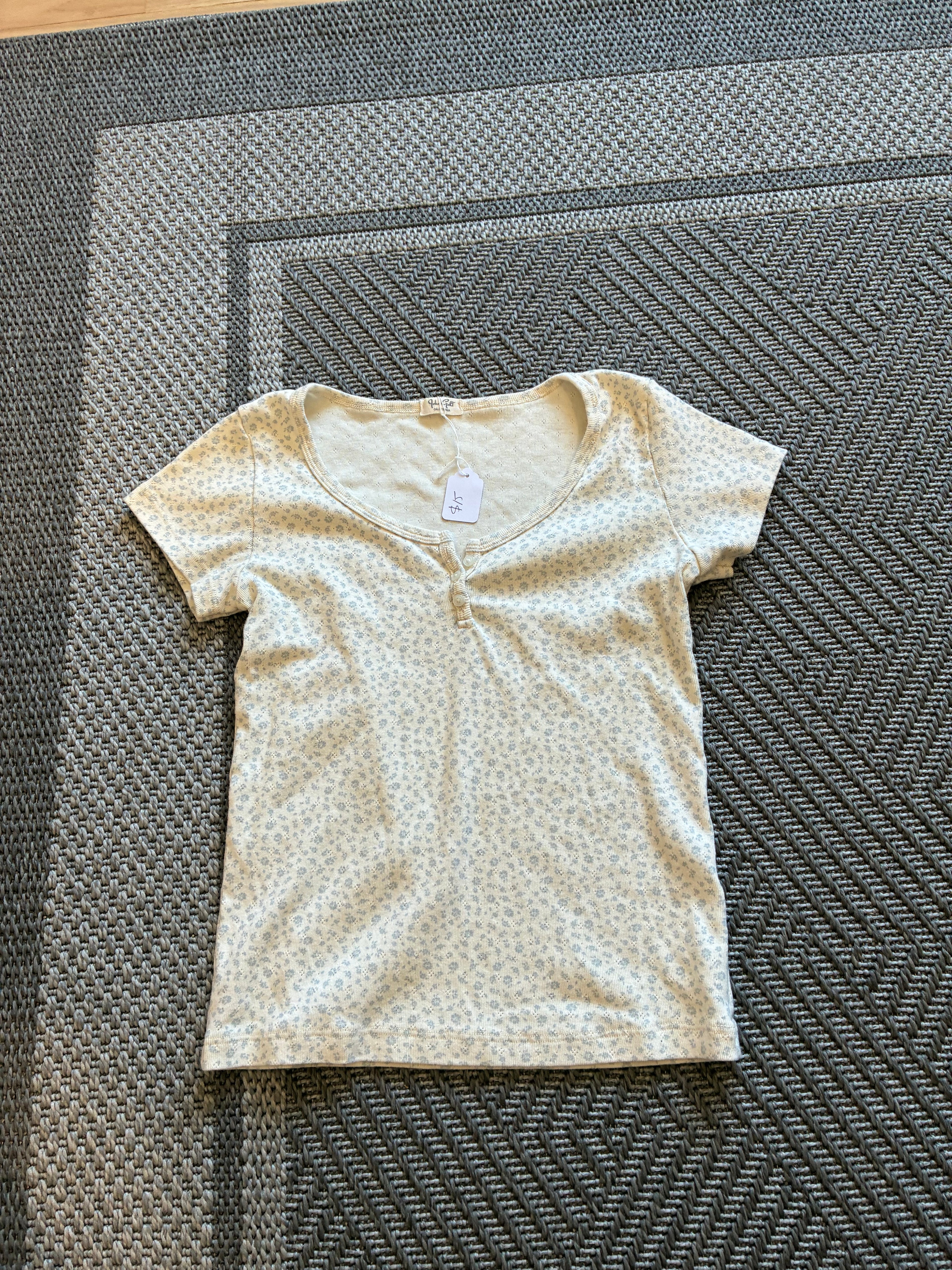 Short Sleeve Shirt- Brandy Melville