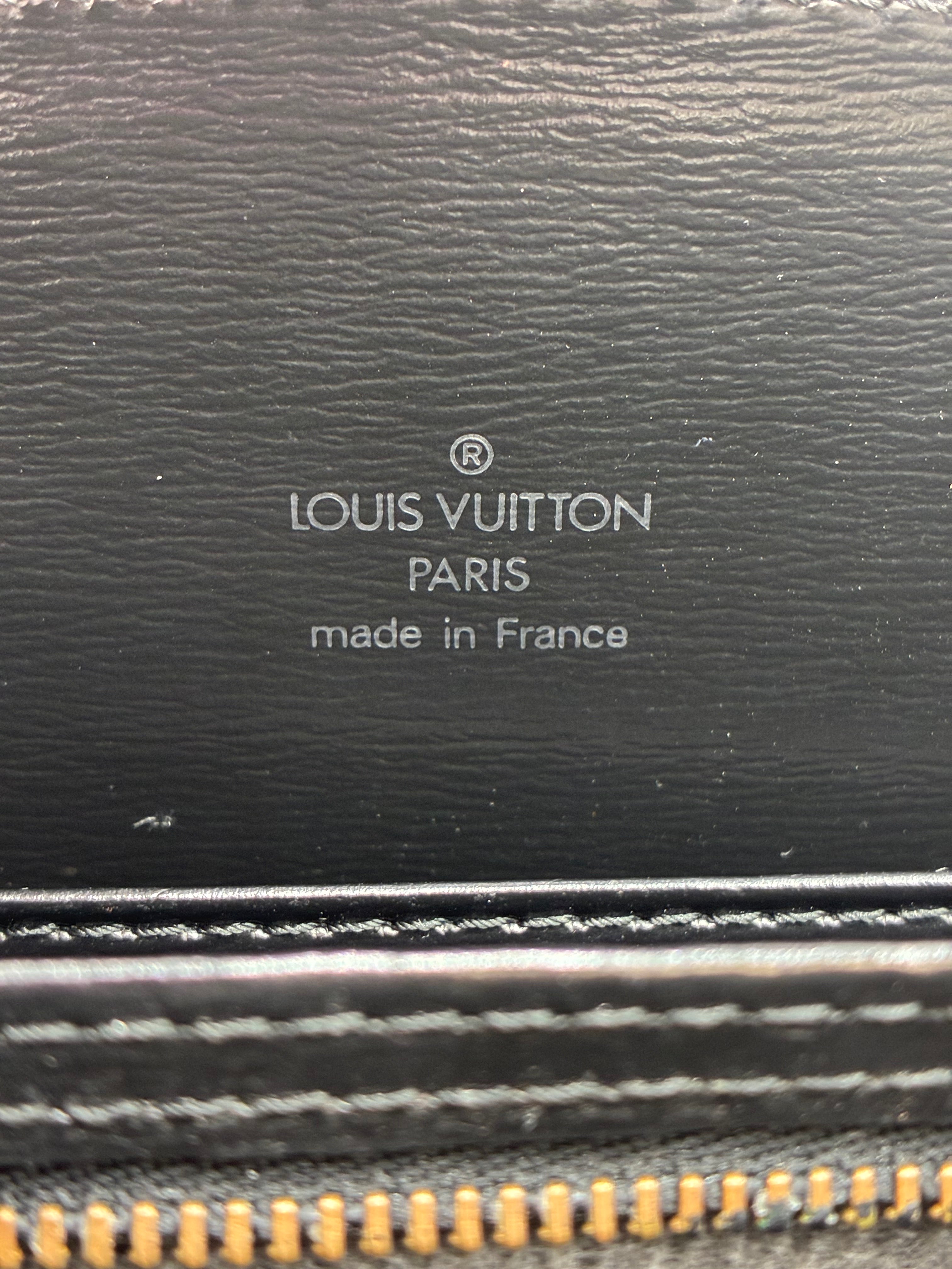 Louis Vuitton Capucines Noir Epi Crossbody