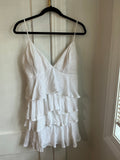 Hollister White Flowy Dress